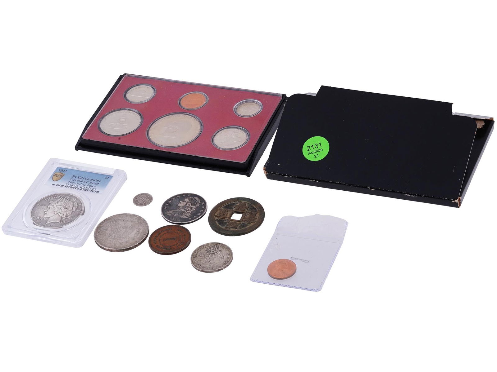 1976 UNITED STATES MINT PROOF SET AND MORE COINS (1 of 3)