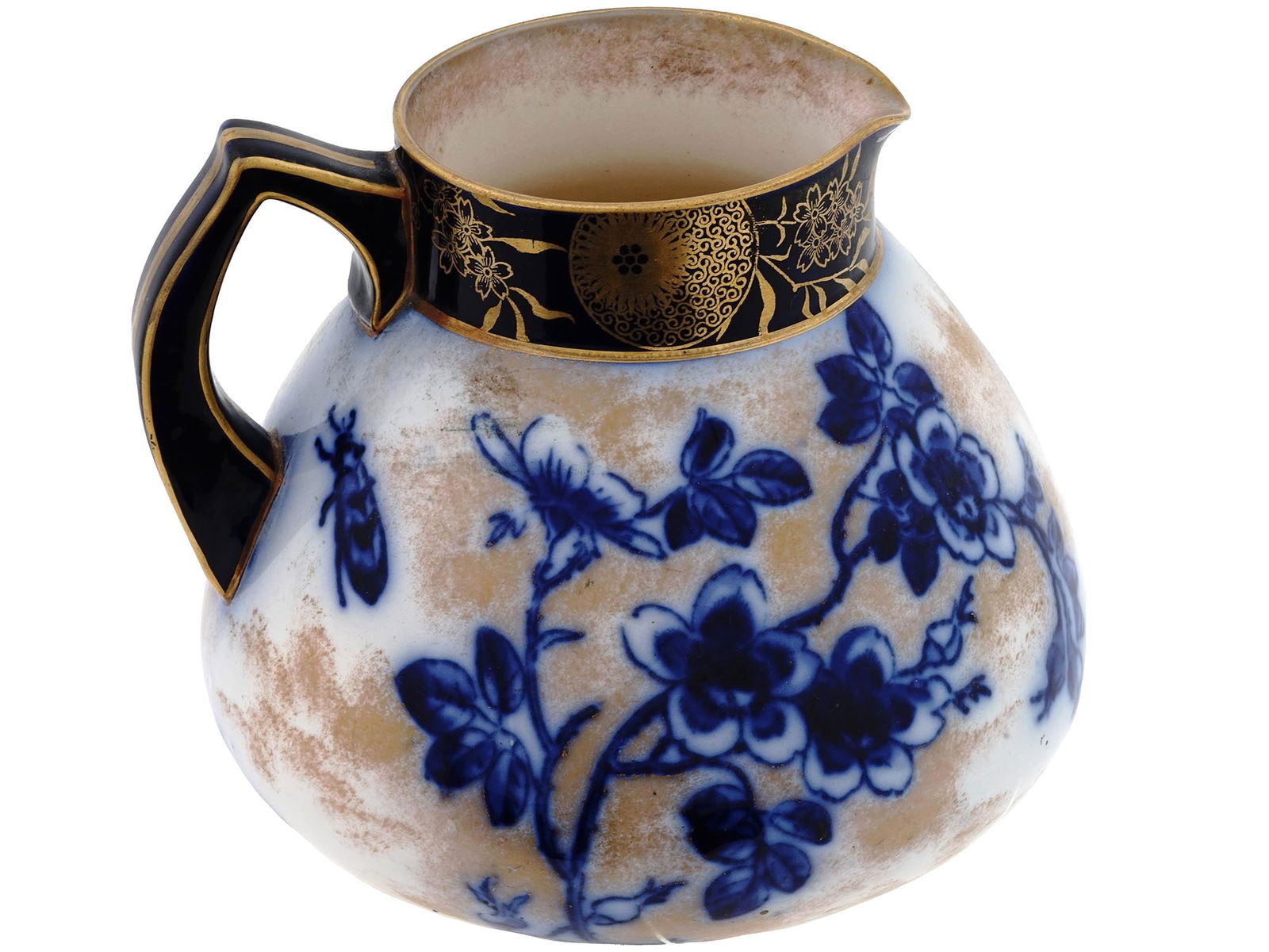 ANTIQUE 1880S ART NOUVEAU PERSIAN SPRAY JUG VASE (1 of 8)