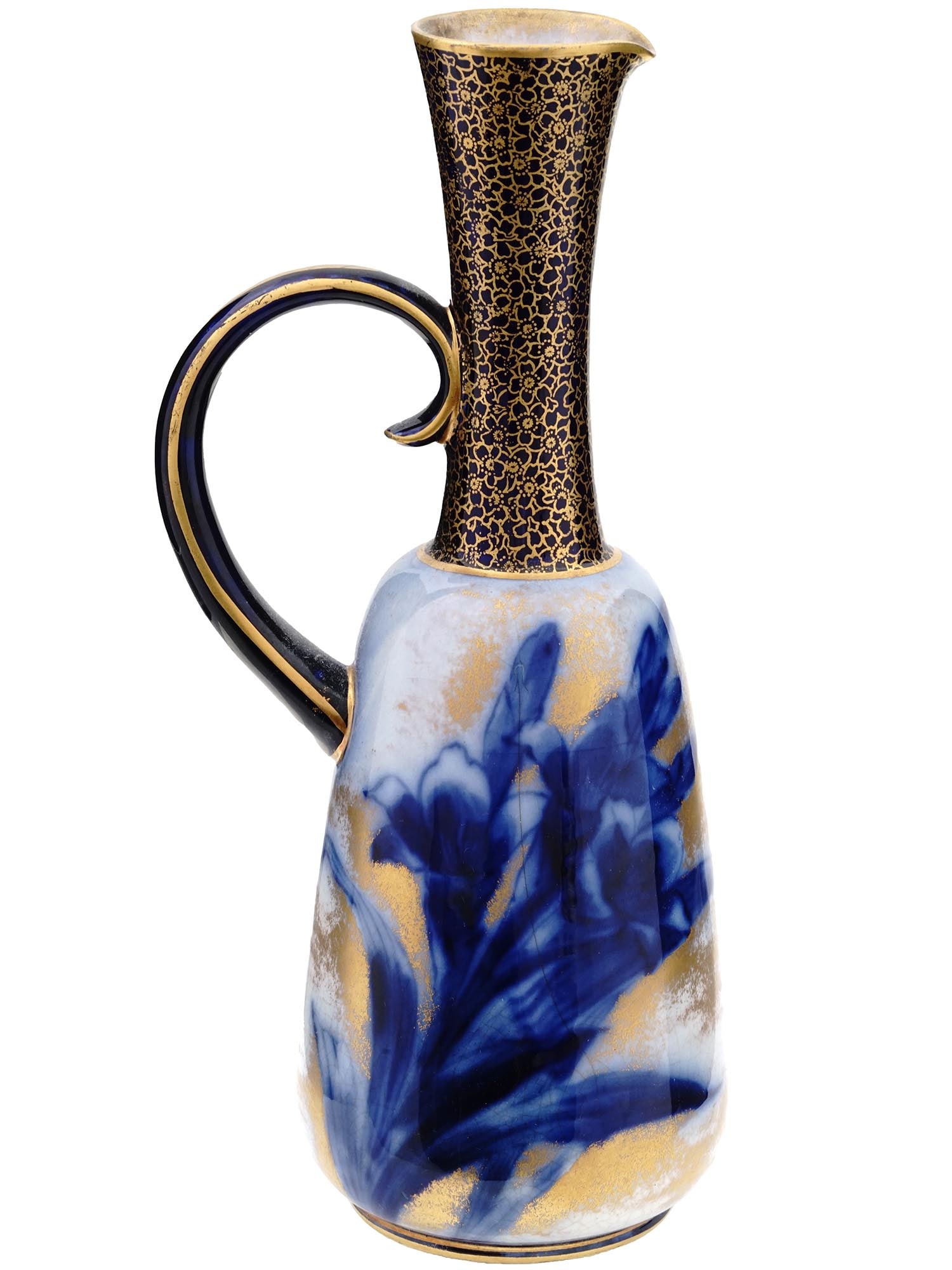 ANTIQUE 1888 ART NOUVEAU DOULTON LILY JUG VASE (1 of 7)