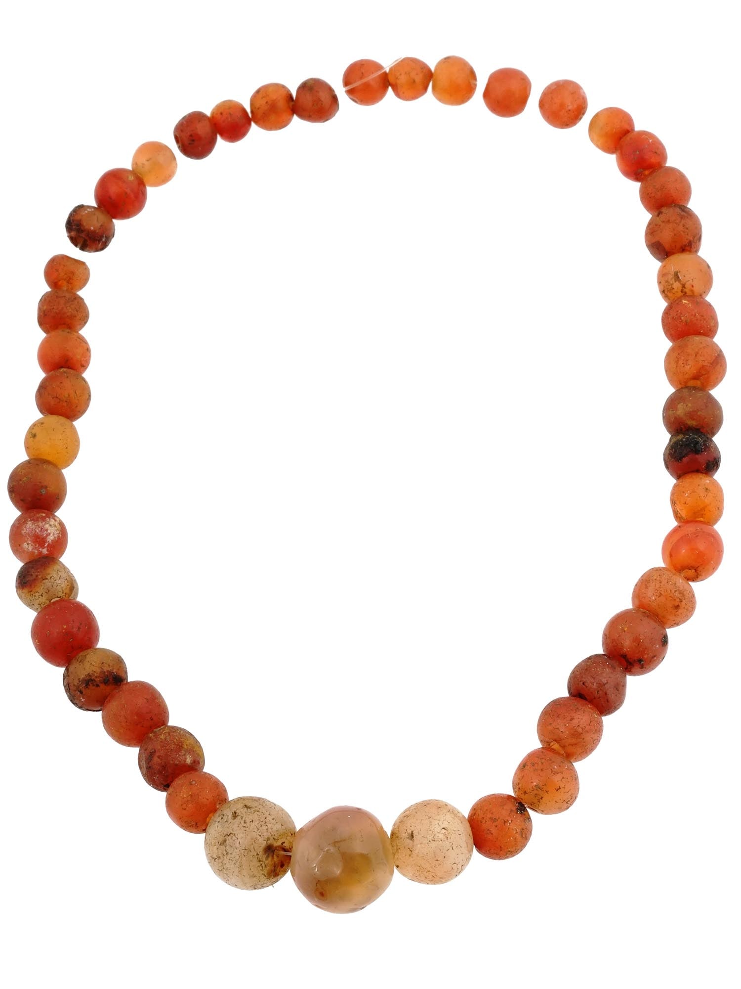 ANCIENT ROMAN AGATE BEADED NECKLACE (1 of 4)