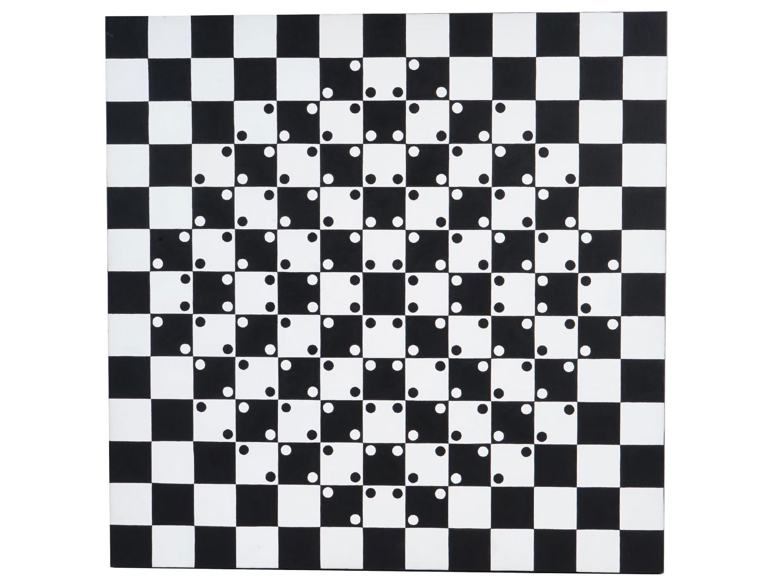 AMERICAN OP ART ACRYLIC PAINTING BY TIM RAY FISHER (1 of 4)