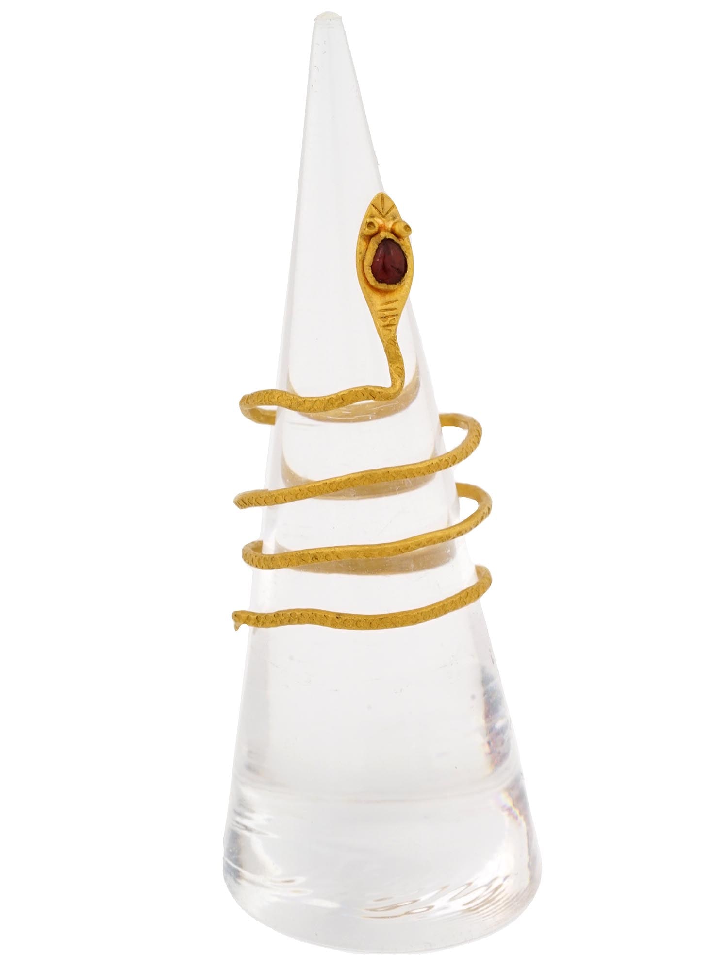 ANCIENT ROMAN EMPIRE 22K GOLD SNAKE FIGURAL RING (1 of 8)