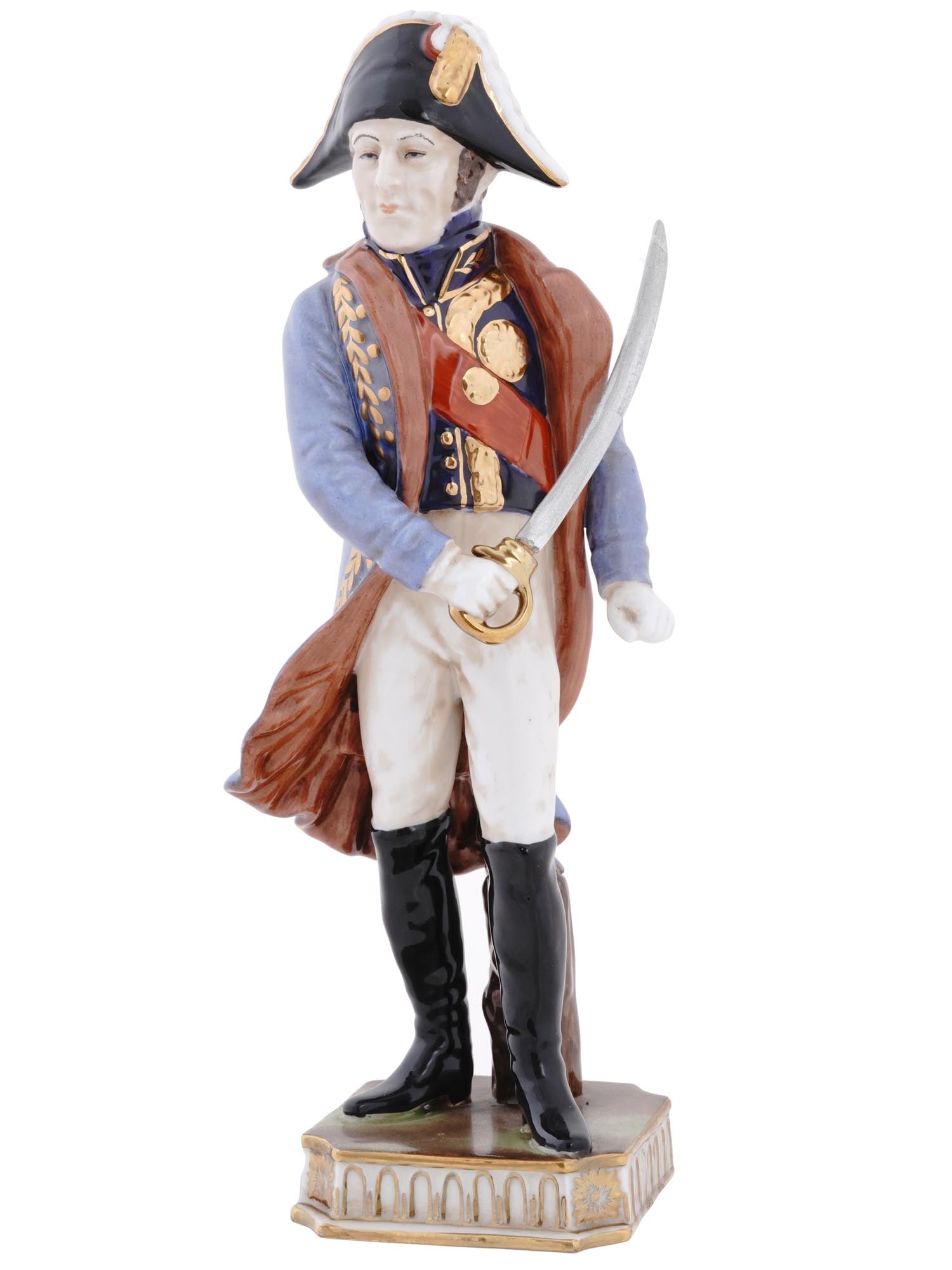 FRENCH SEVRES PORCELAIN NAPOLEON BONAPARTE FIGURE (1 of 8)