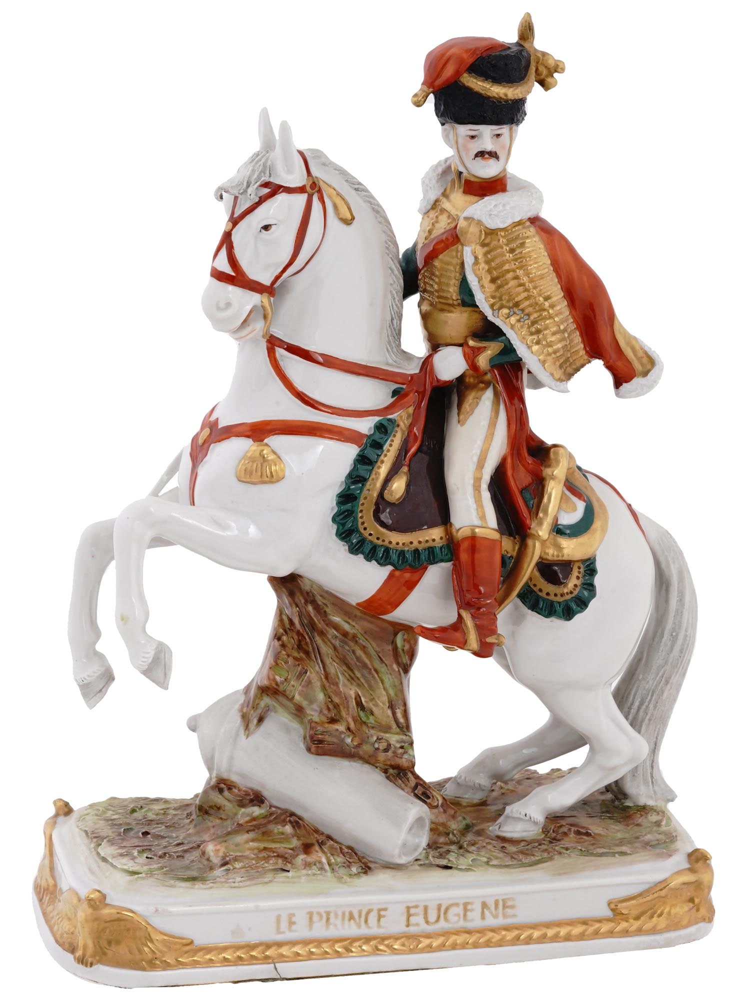 SCHEIBE ALSBACH PORCELAIN FIGURINE OF PRINCE EUGENE (1 of 11)