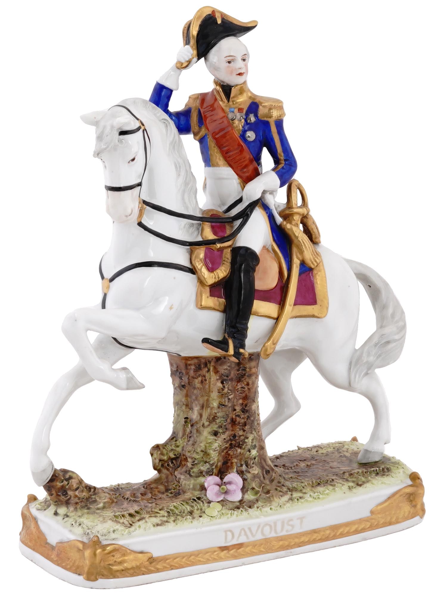 SCHEIBE ALSBACH NAPOLEONIC SOLDIER PORCELAIN FIGURINE (1 of 9)