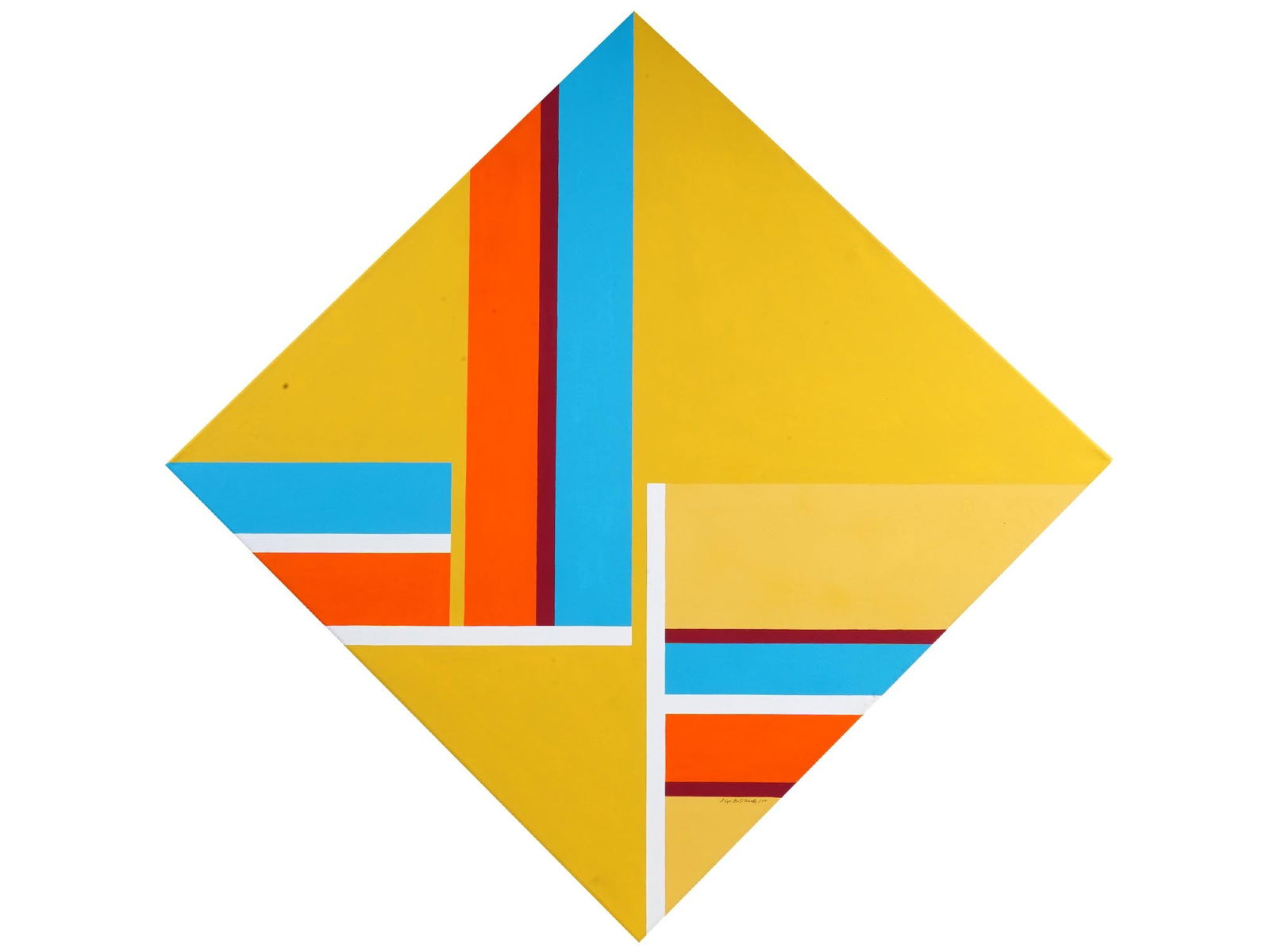 ABSTRACT RUSSIAN ACRYLIC PAINTING BY ILYA BOLOTOWSKY (1 of 6)