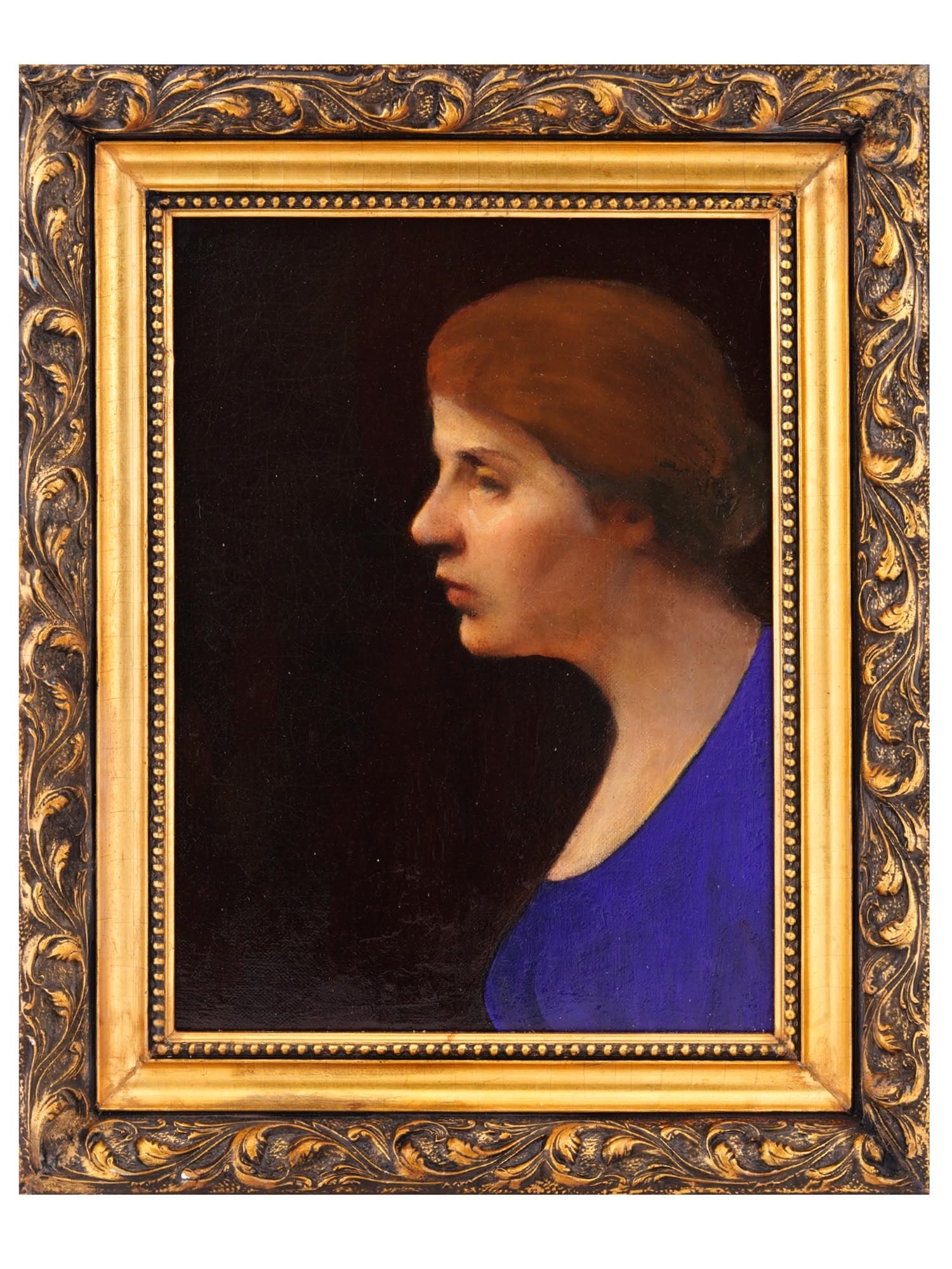 RUSSIAN PORTRAIT OIL PAINTING BY DIMITRI ROMANOVSKI (1 of 5)