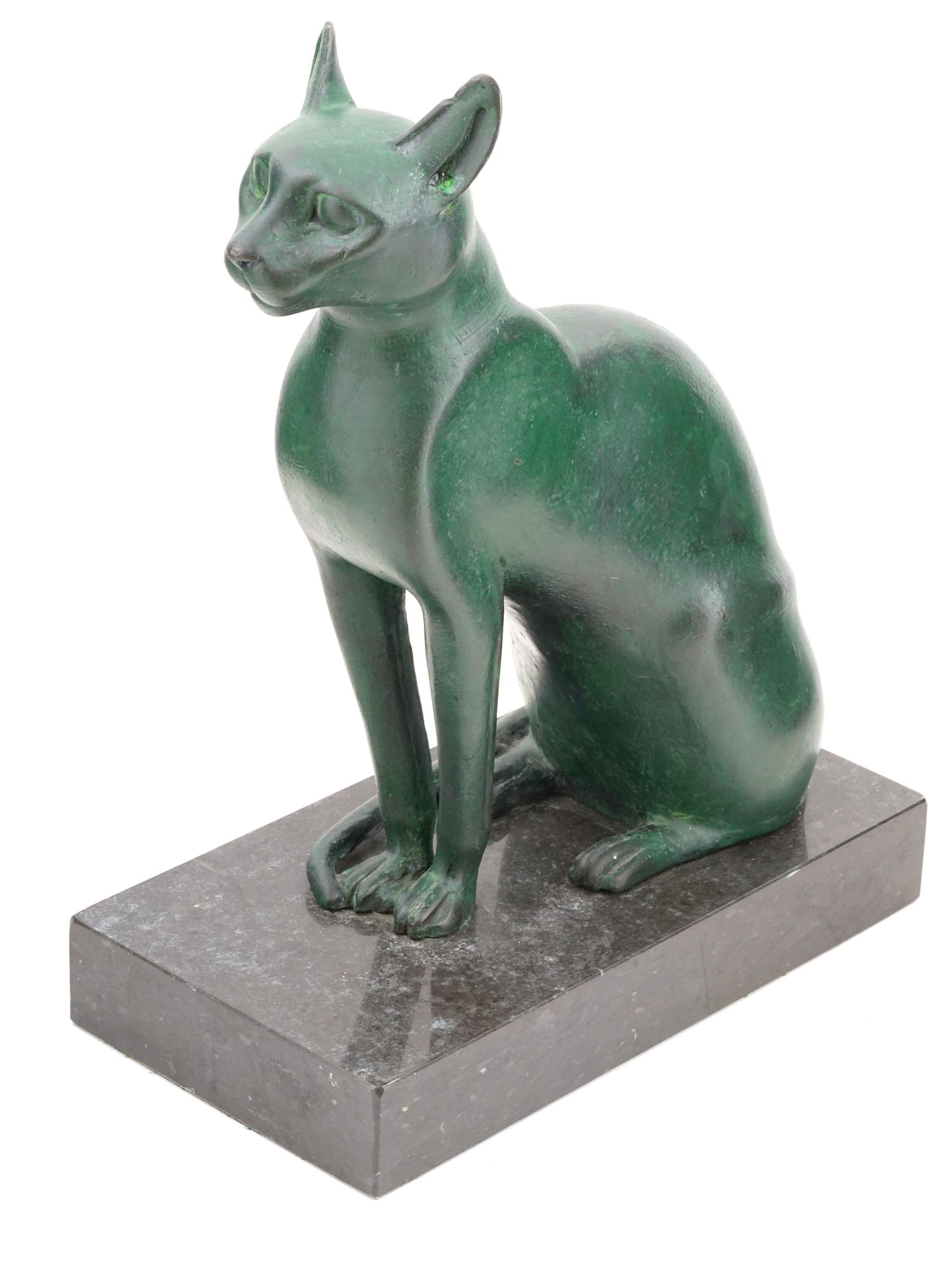 EGYPTIAN REVIVAL GRAND TOUR BRONZE CAT FIGURINE (1 of 7)