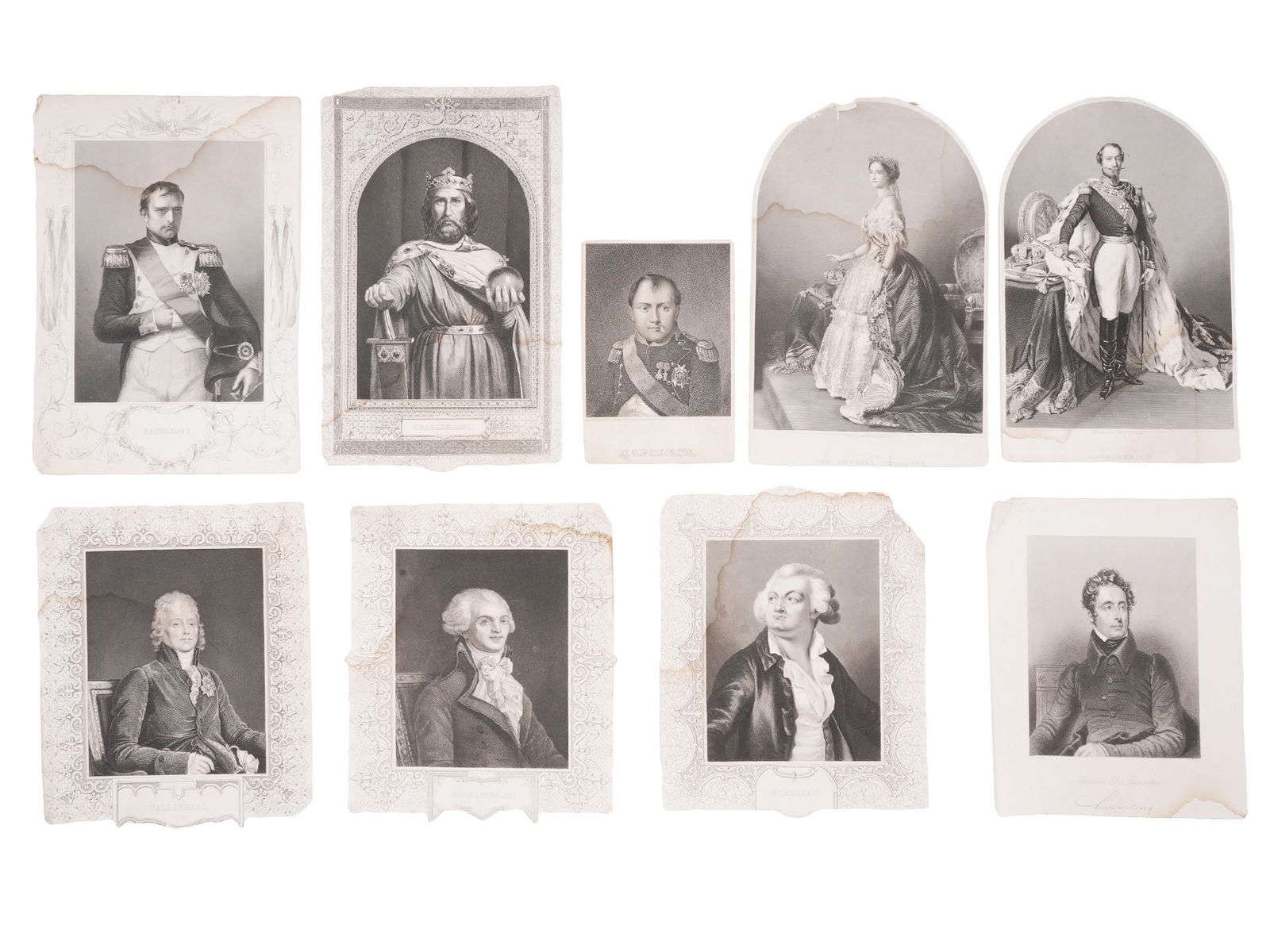 COLLECTION OF LITHOGRAPH PORTRAITS NAPOLEON (1 of 2)