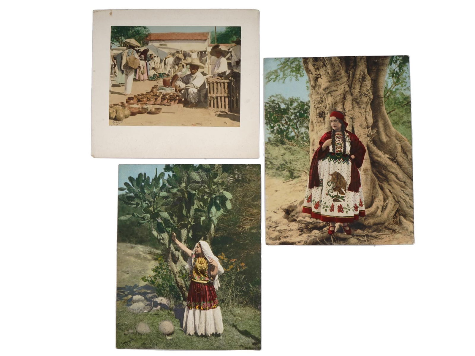 MEXICAN HAND COLORED PHOTOS BY ANTONIO G GARDUNO (1 of 7)