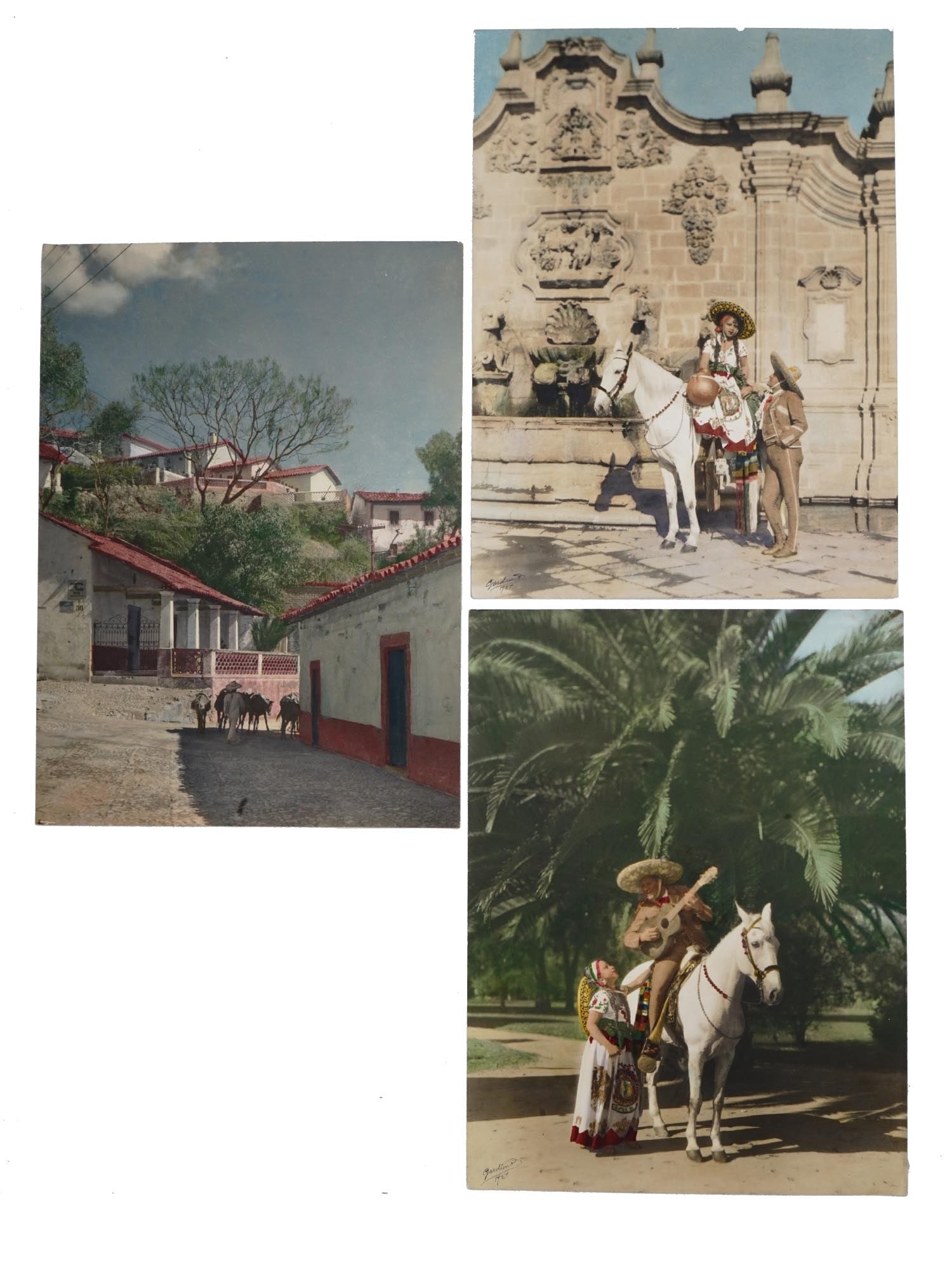 MEXICAN HAND COLORED PHOTOS BY ANTONIO G GARDUNO (1 of 5)