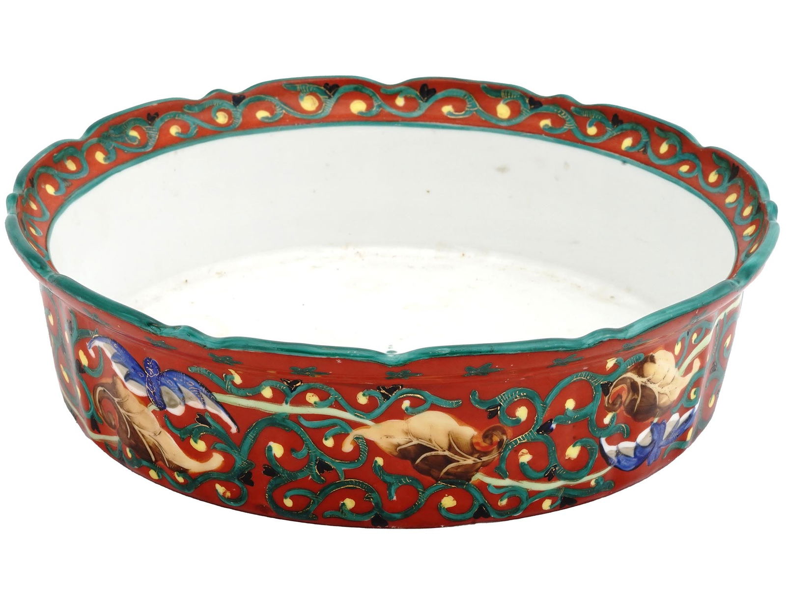 ANTIQUE 1900 AUSTRIAN ROYAL VIENNA PORCELAIN BOWL (1 of 4)