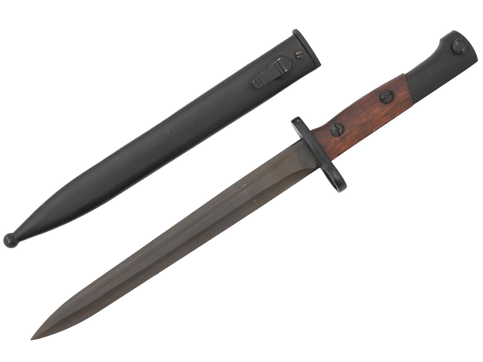 WWII CZECHOSLOVAKIAN MAUSER BAYONET WITH SCABBARD (1 of 9)