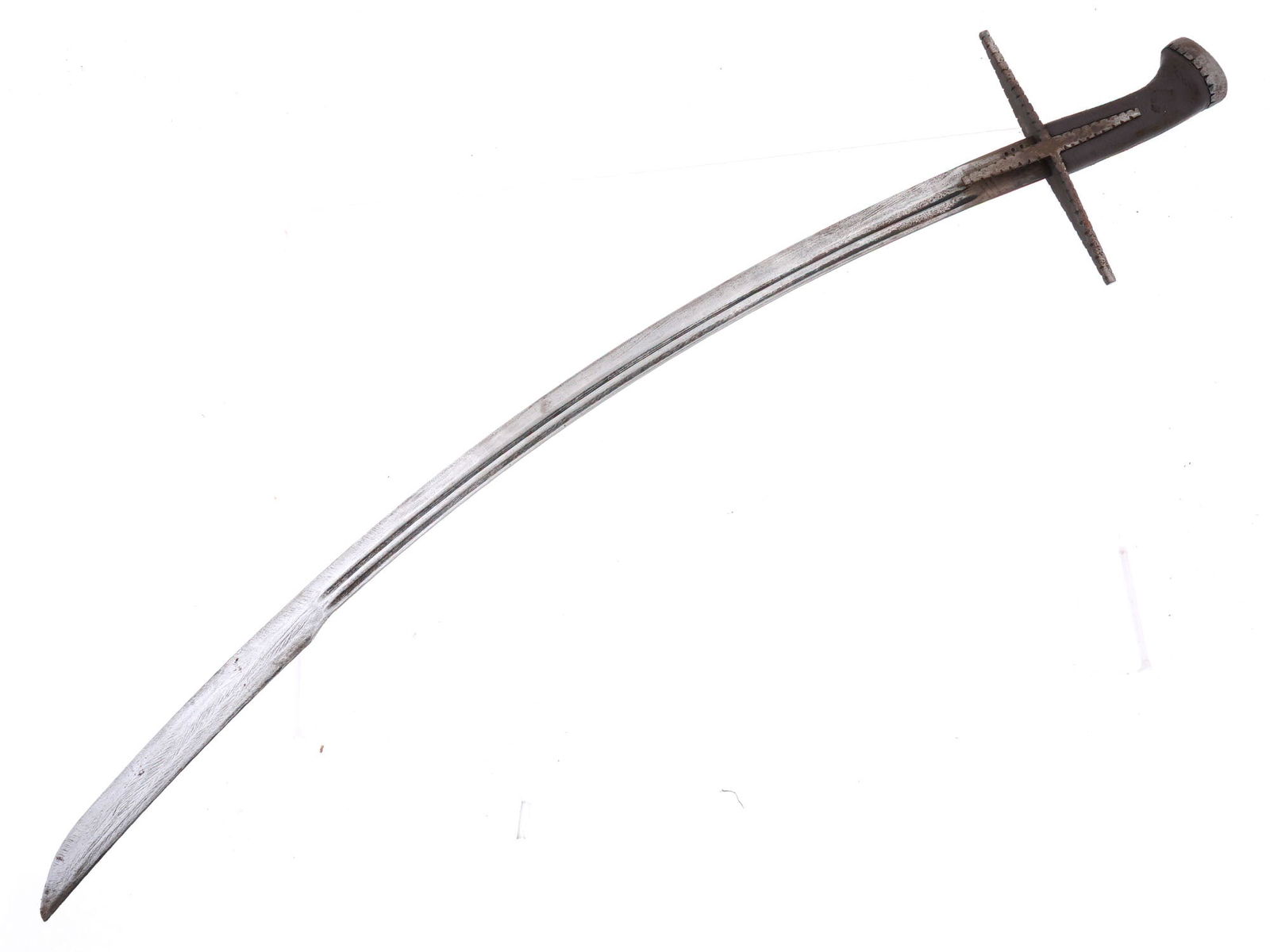 19TH C POLISH HUSSAR KARABELA SWORD BLACK SABER (1 of 9)