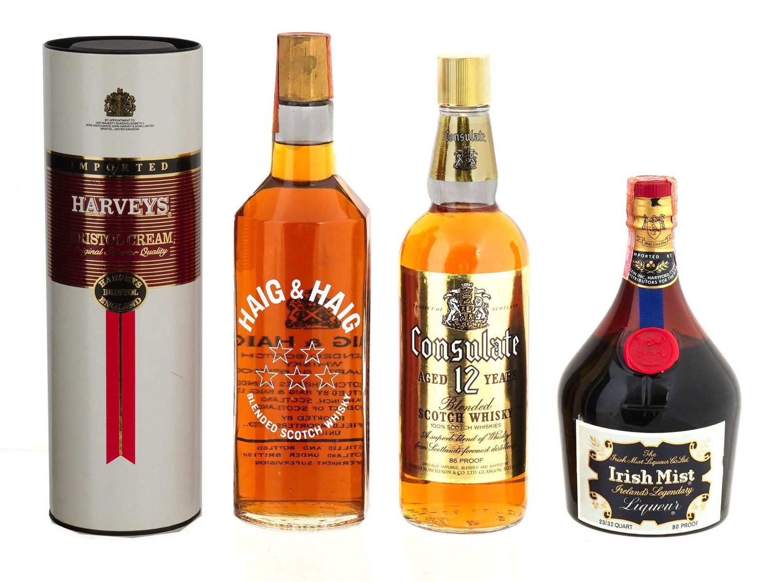 VINTAGE AND INTERNATIONAL LIQUEUR BOTTLES (1 of 6)