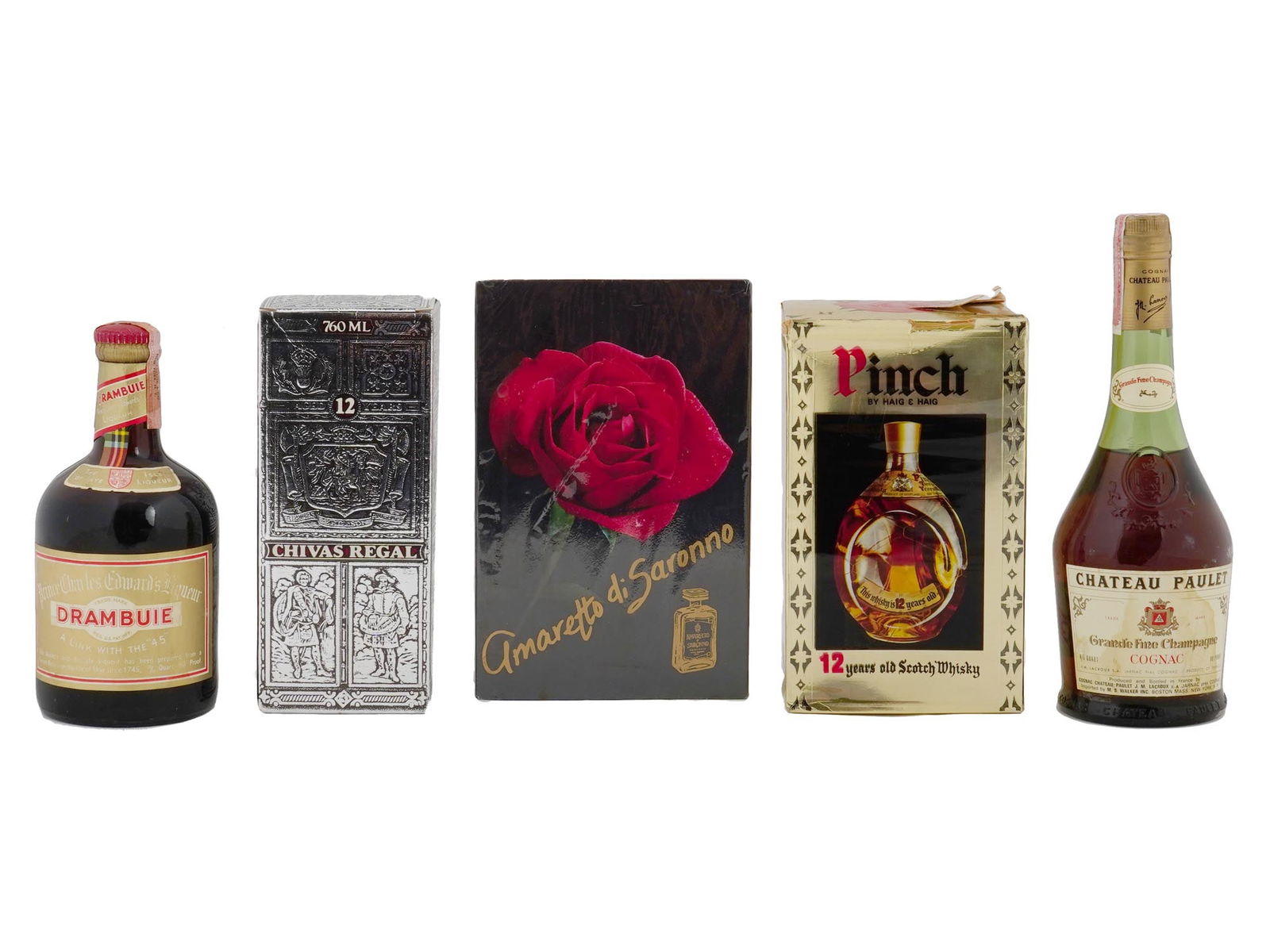 VINTAGE AND INTERNATIONAL LIQUEUR BOTTLES (1 of 7)