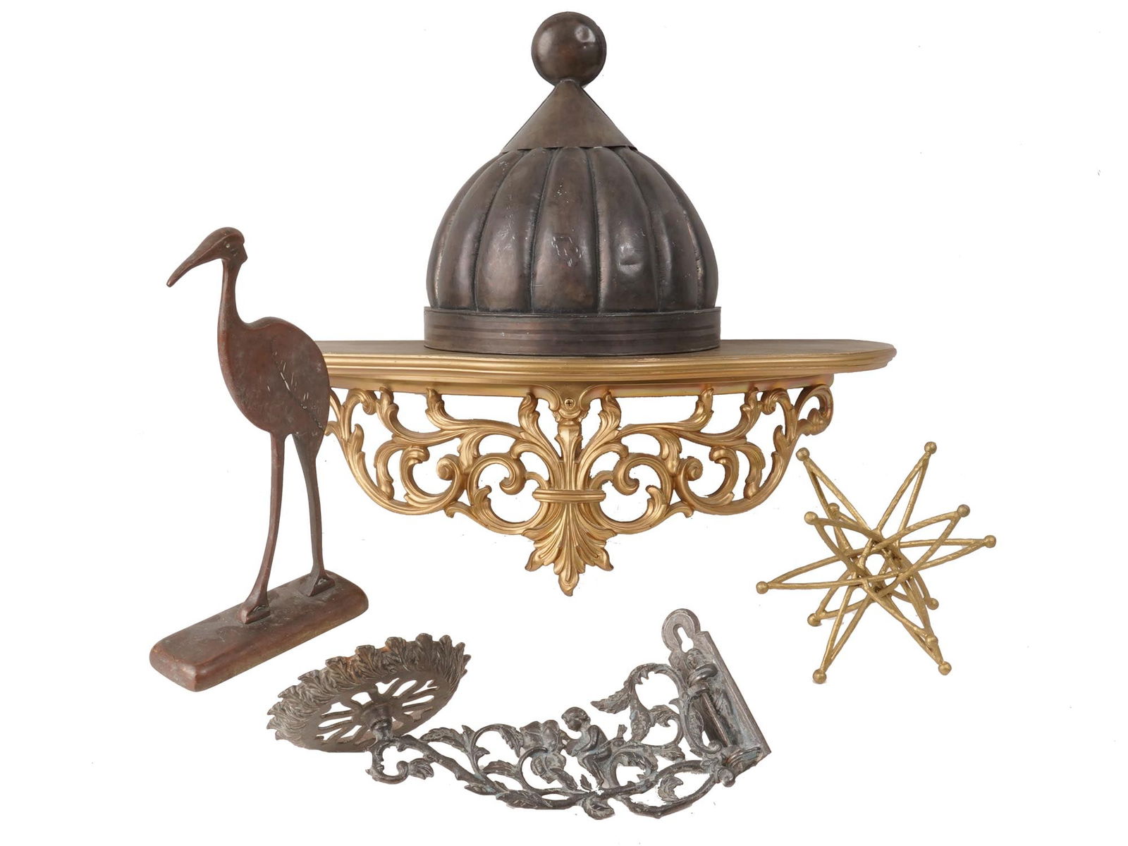 VINTAGE WOODEN METAL HOME DECOR ITEM COLLECTION (1 of 10)