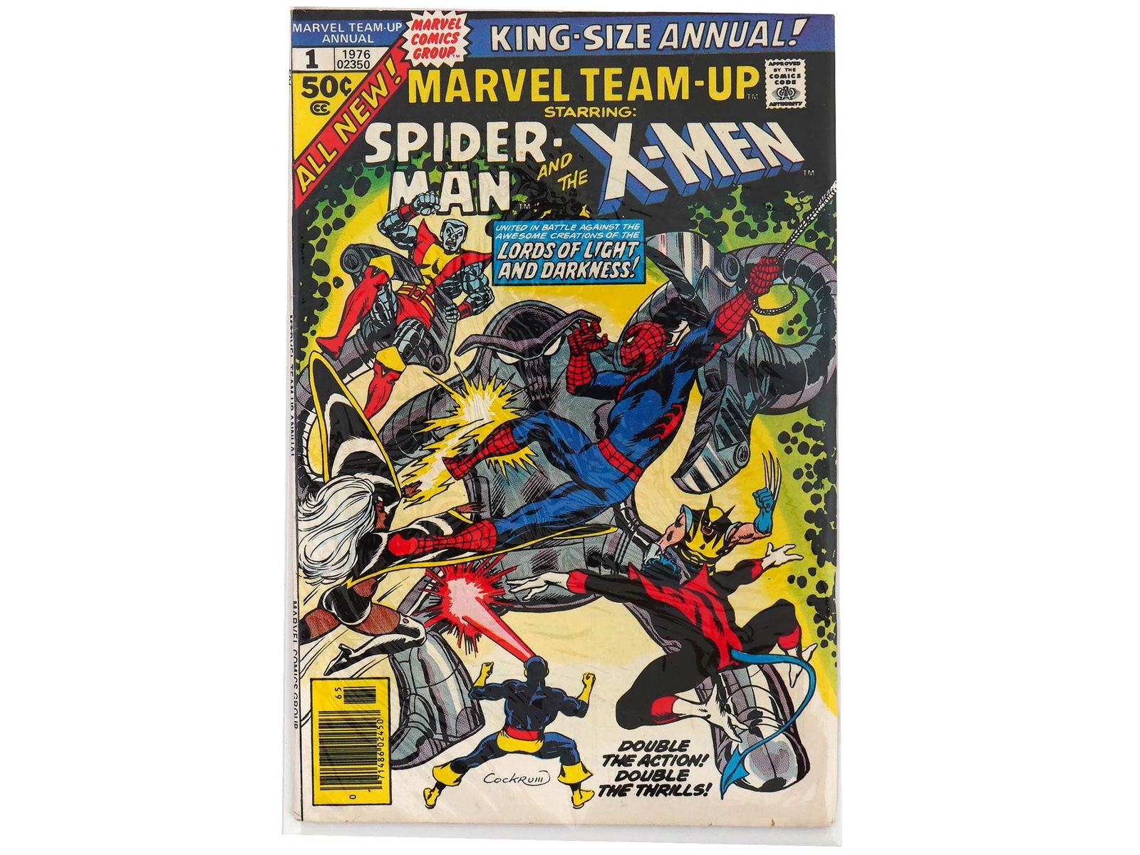 AMERICAN MARVEL SPIDER MAN AND THE X MEN COMIC BOOK (1 of 2)