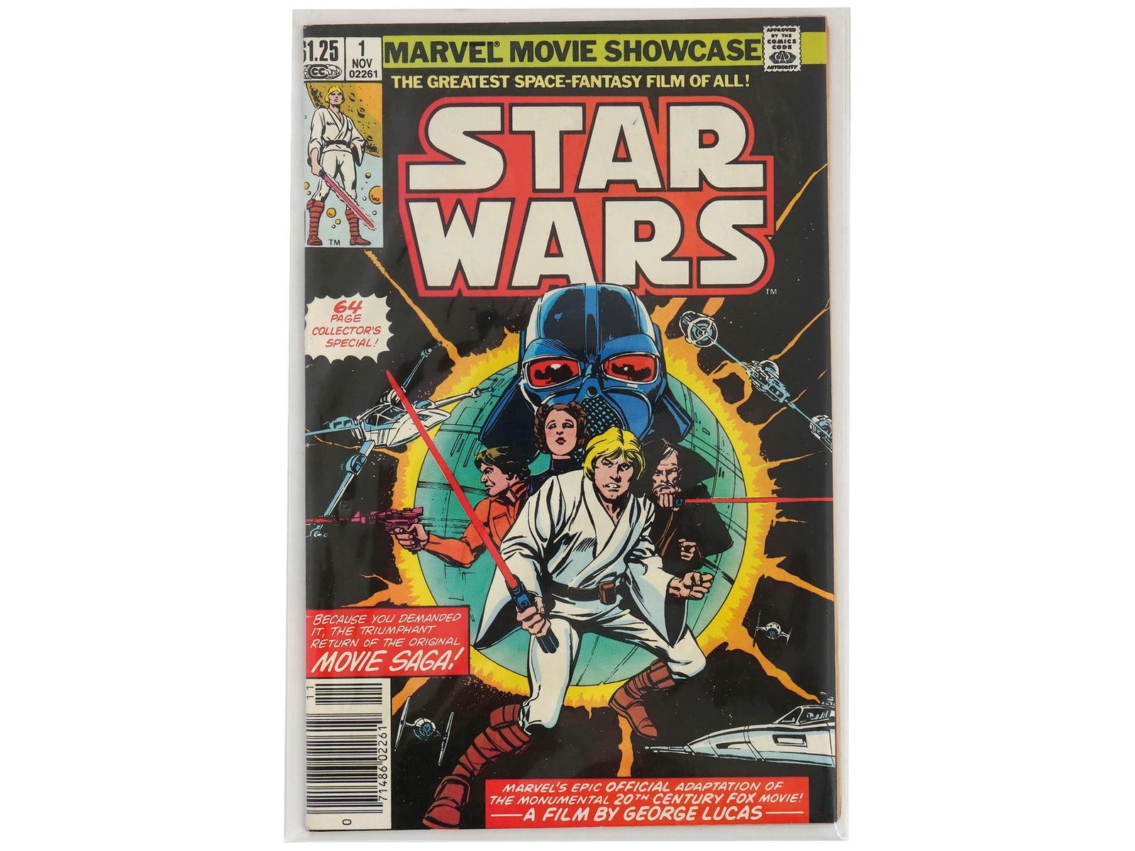 VINTAGE AMERICAN MARVEL COMICS STAR WARS FIRST ISSUE (1 of 2)