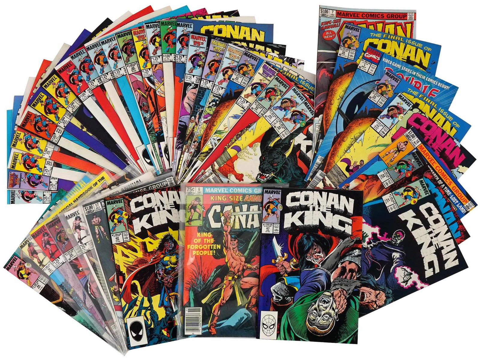 VINTAGE AMERICAN CONAN THE KING COMICS MAGAZINE ISSUES (1 of 11)