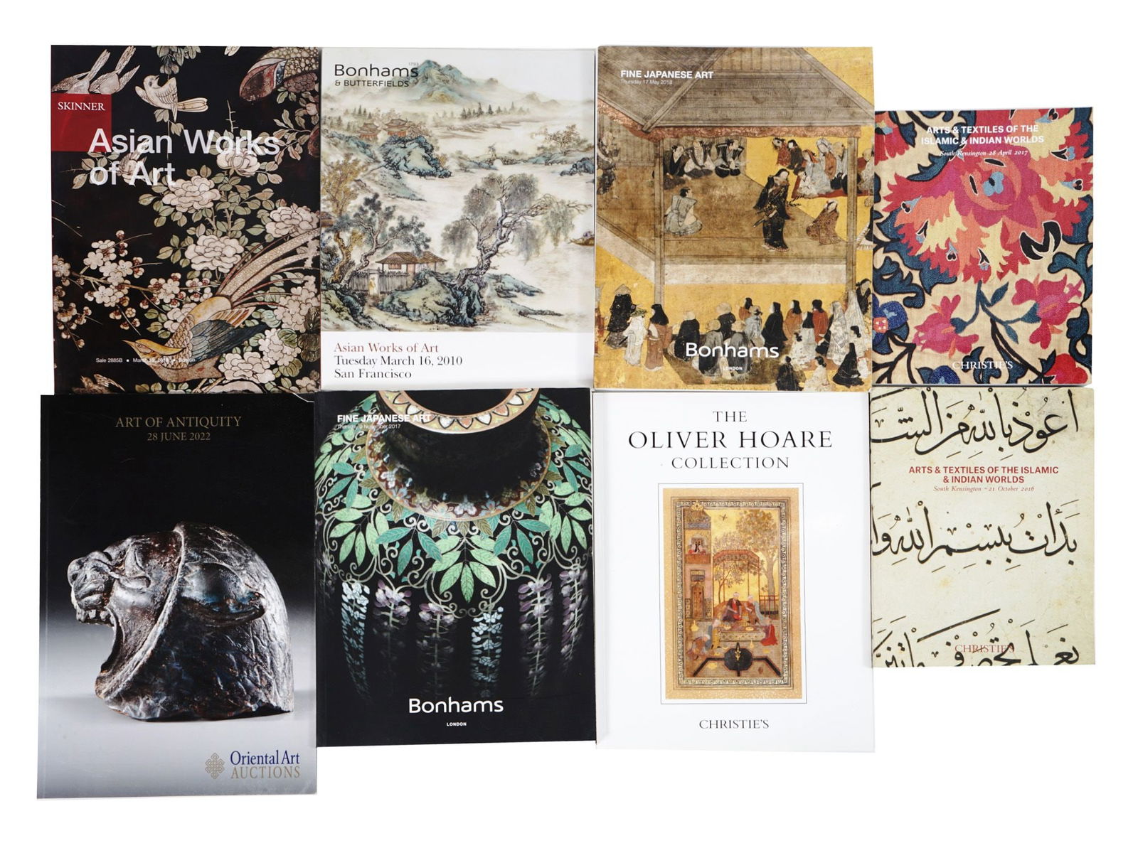 ASIAN AND ISLAMIC ART AUCTION CATALOG COLLECTION (1 of 8)