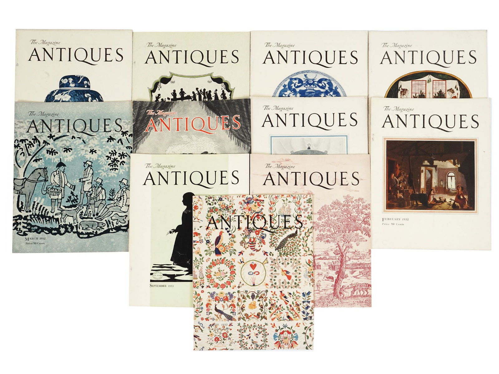 VINTAGE AMERICAN MAGAZINE ANTIQUES ISSUES FROM 1930S (1 of 5)