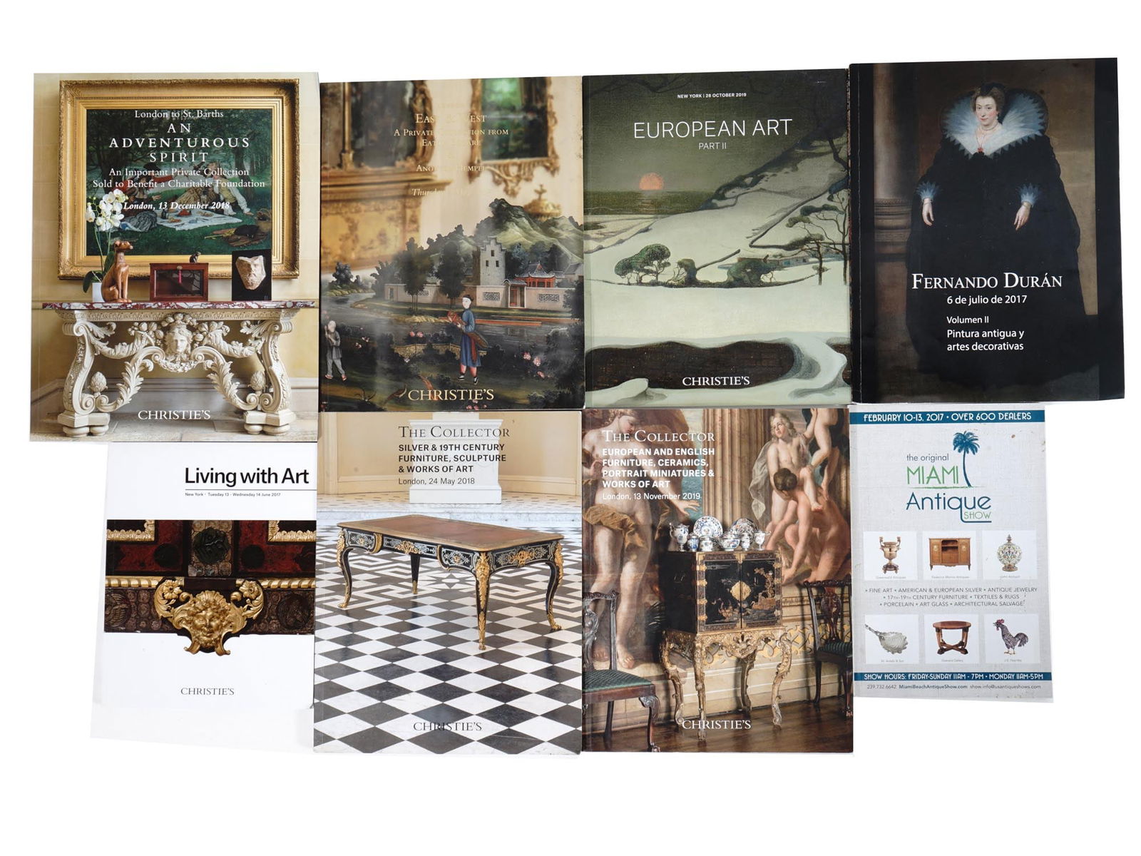 CHRISTIES FURNITURE CERAMICS SILVER AUCTION CATALOGS (1 of 12)