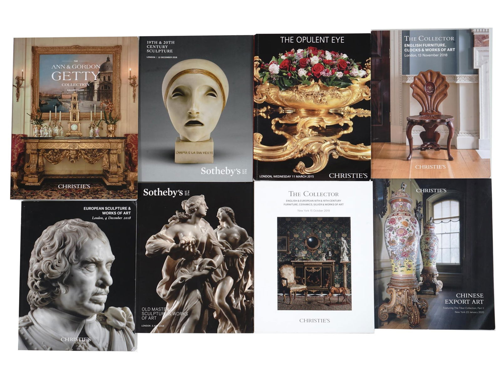 CHRISTIES AND SOTHEBYS ART AUCTION CATALOGS (1 of 11)