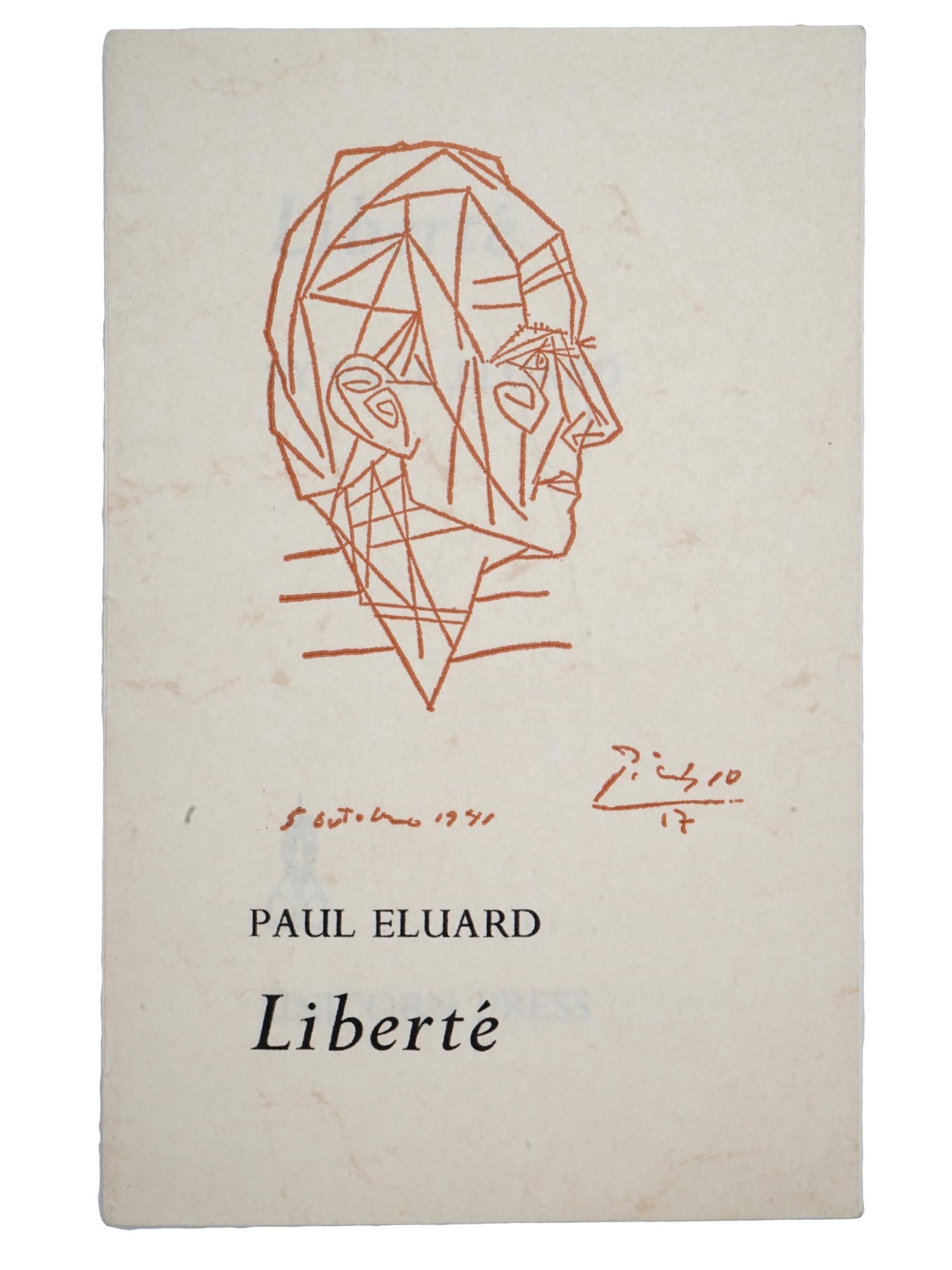 LIMITED EDITION 1977 BOOK LIBERTE BY PAUL ELUARD (1 of 8)