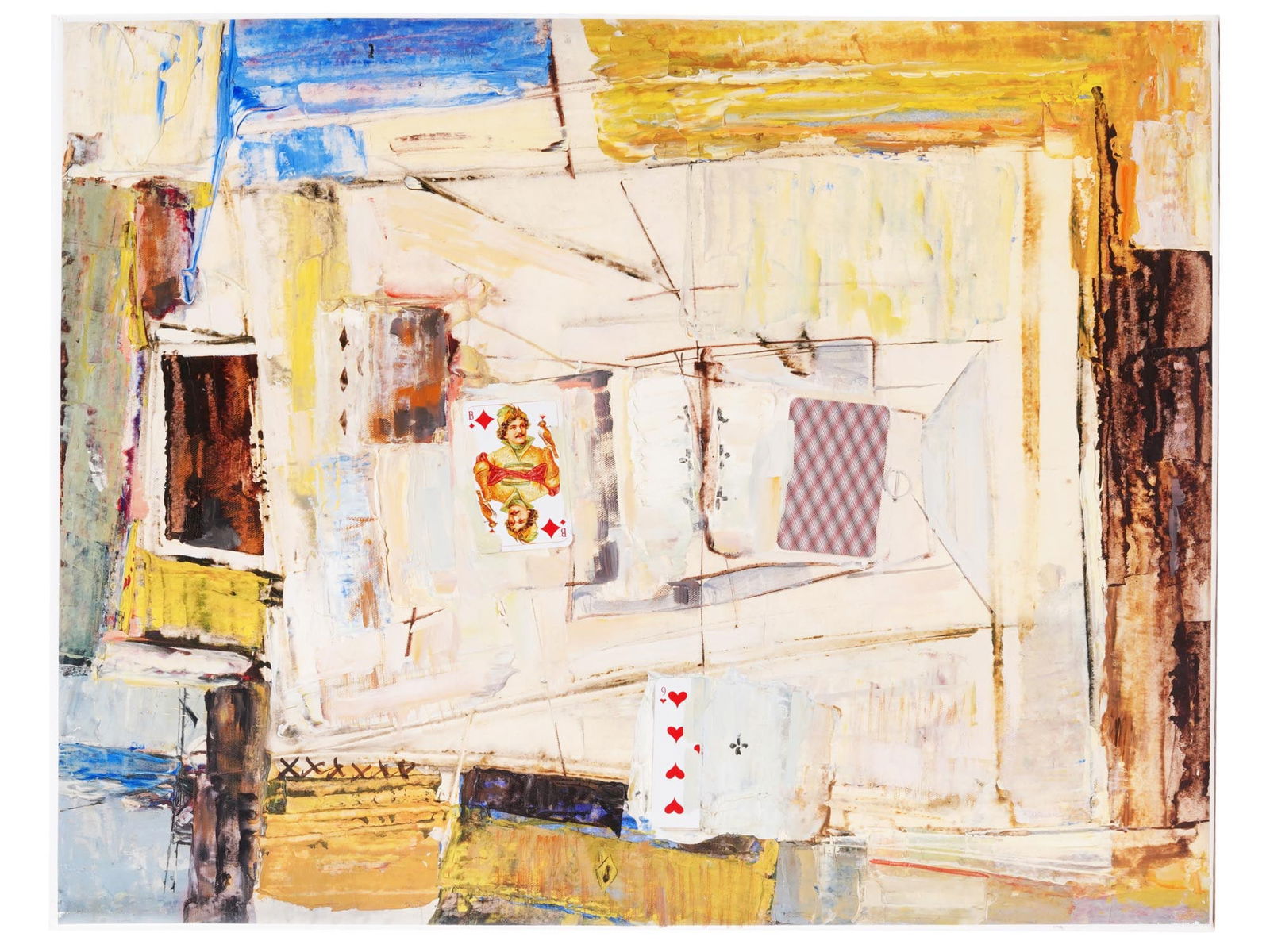 RUSSIAN COMPOSITION WITH CARDS VLADIMIR NEMUKHIN (1 of 6)