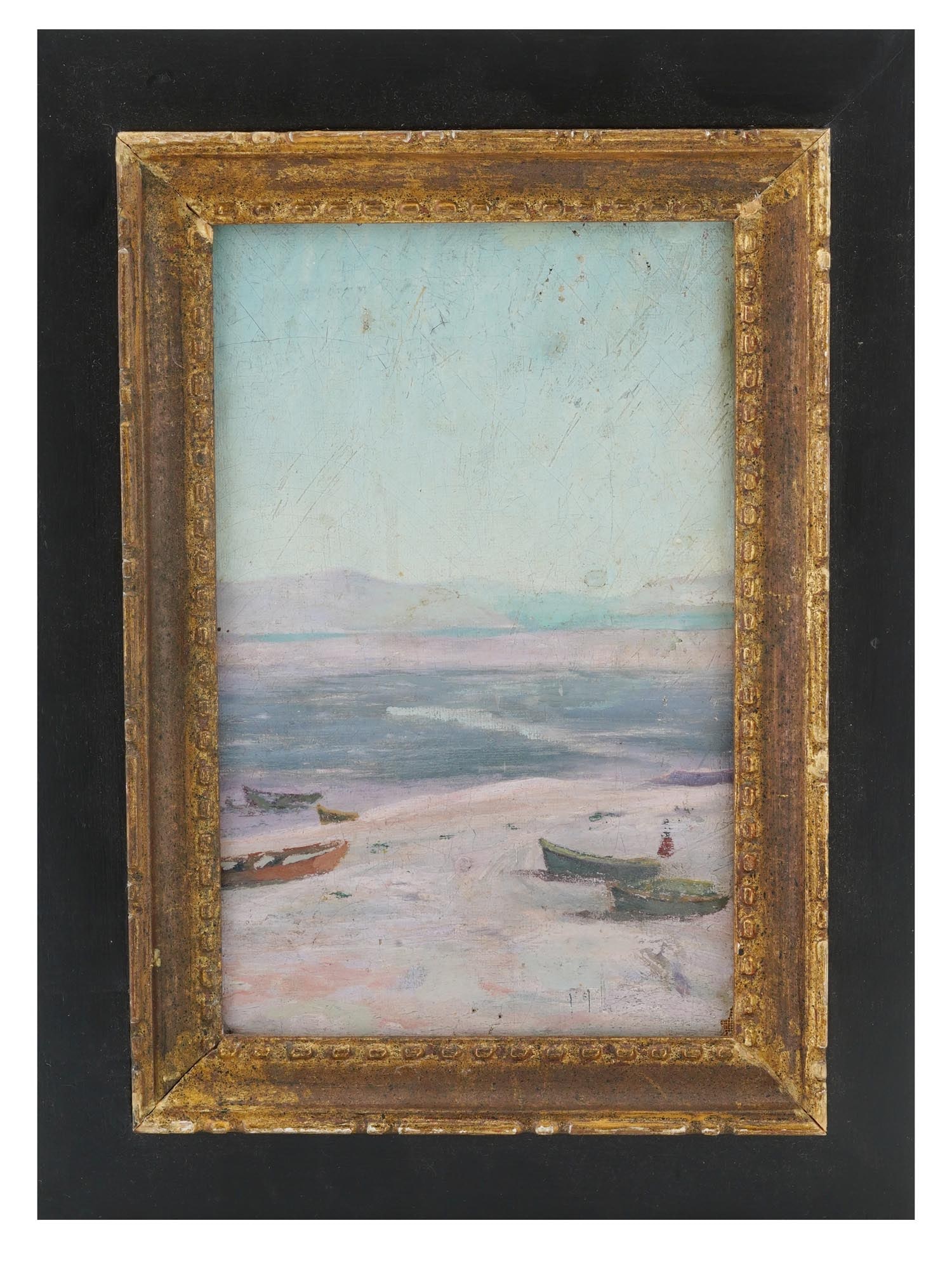 ATTRIBUTED TO MARK ROTHKO COASTAL OIL PAINTING (1 of 5)