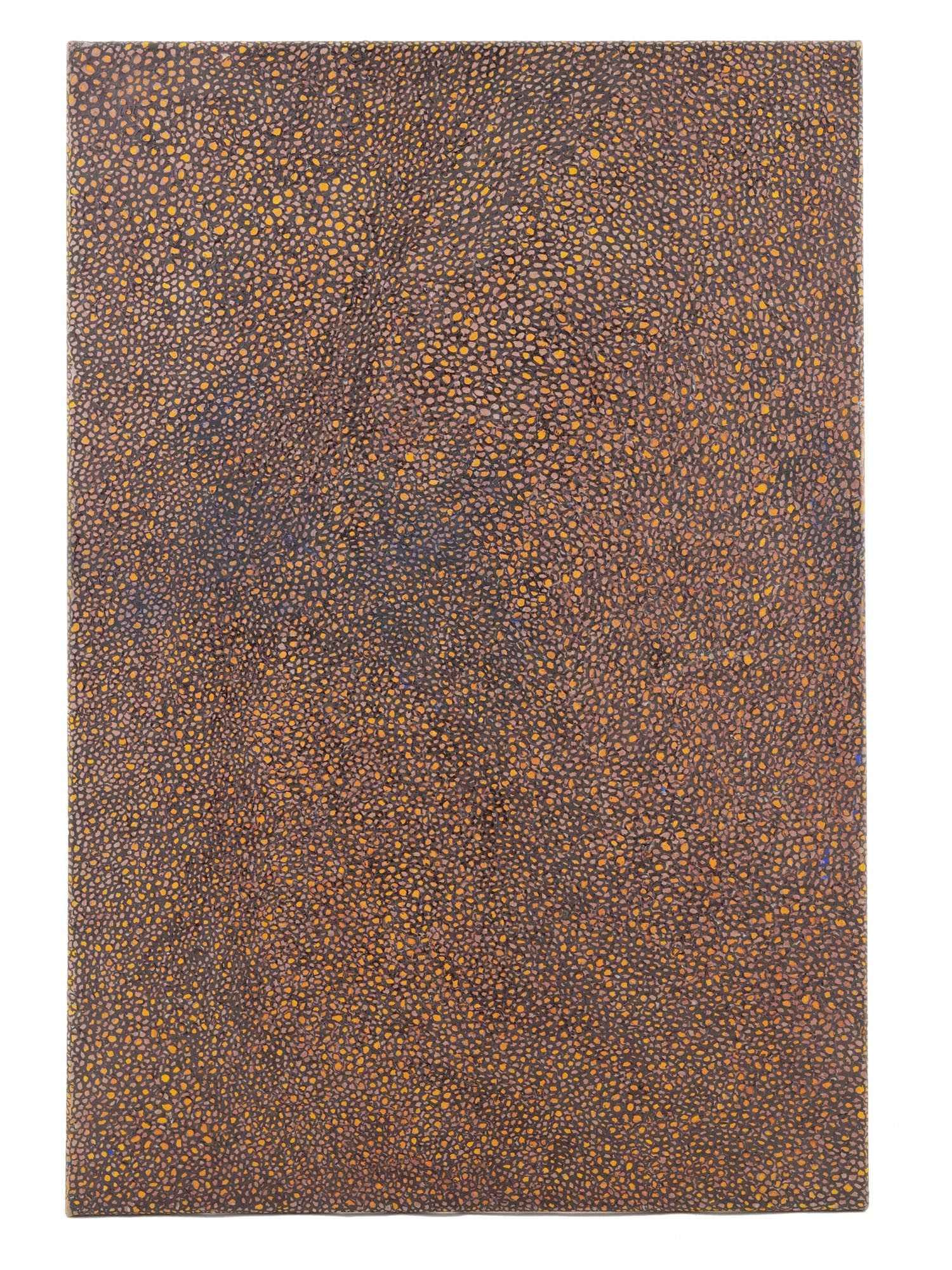 ATTRIBUTED TO YAYOI KUSAMA JAPANESE OIL PAINTING (1 of 6)