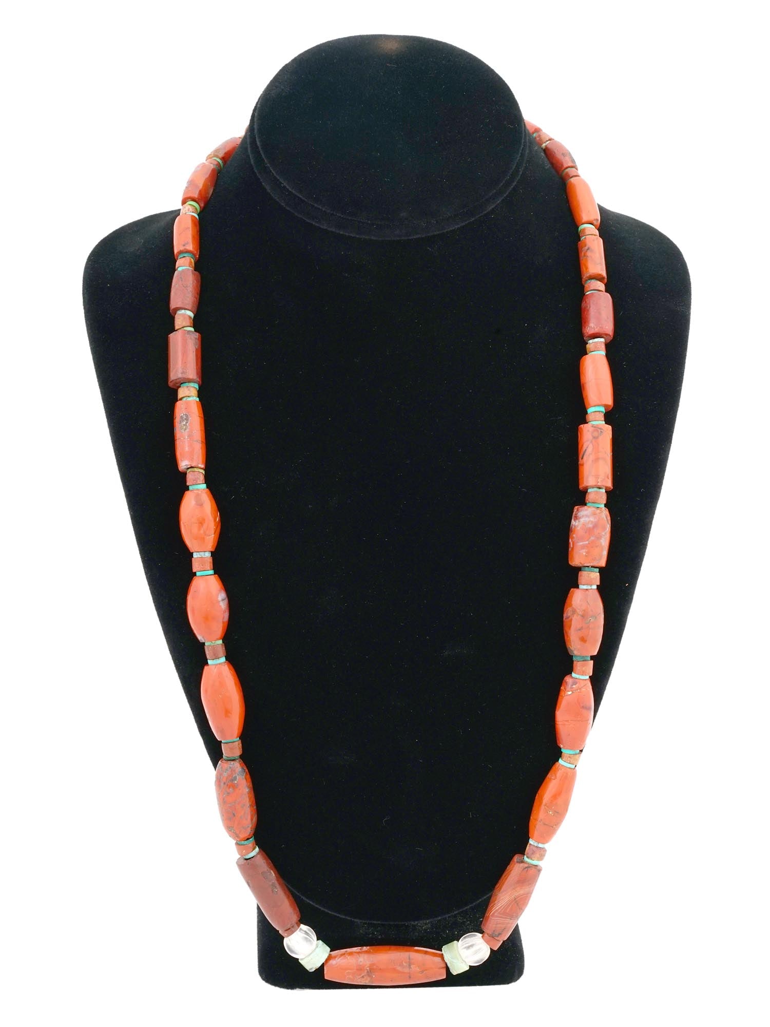 ANTIQUE MIDDLE EASTERN GEMSTONE NECKLACE (1 of 4)