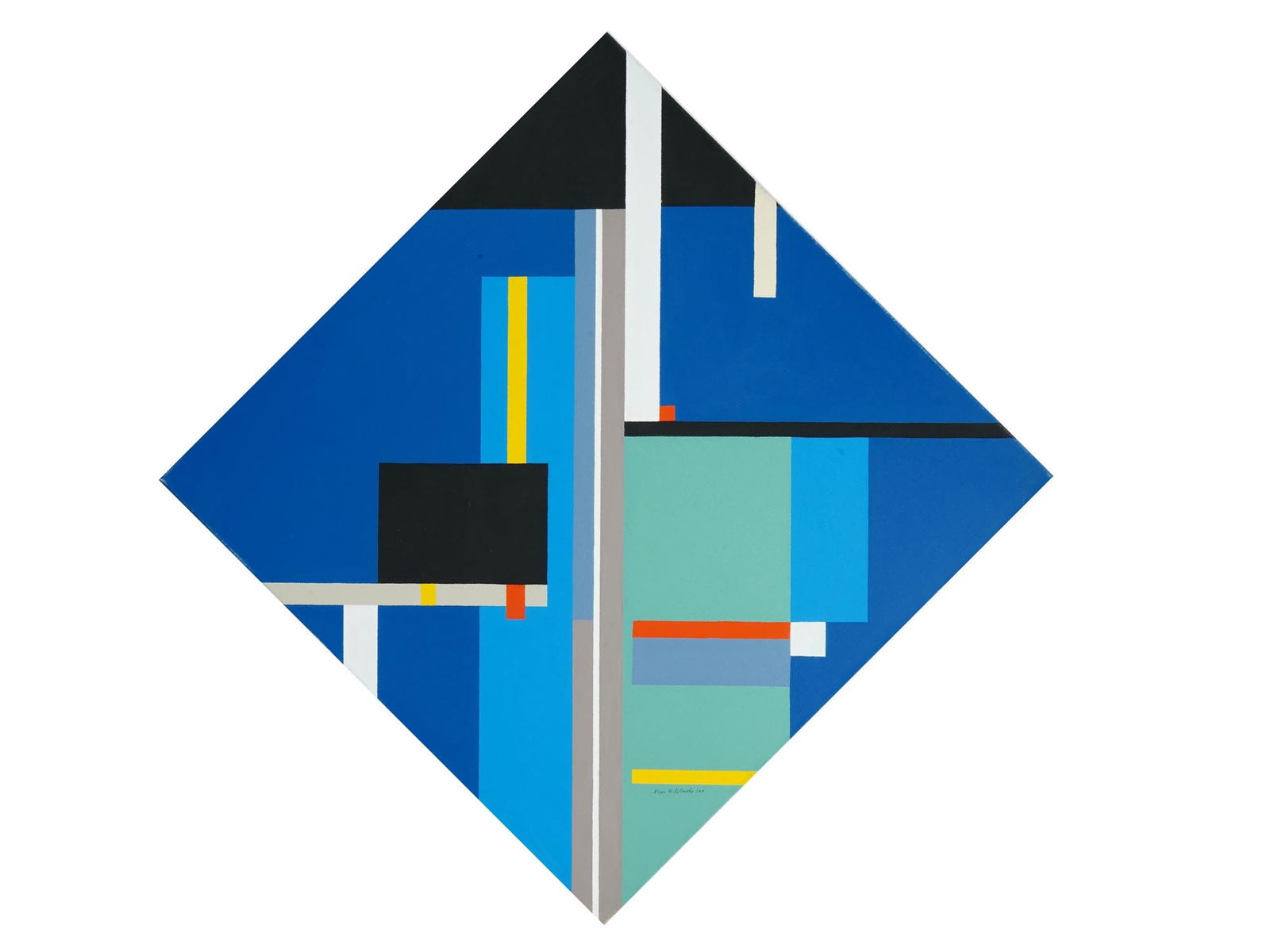 ABSTRACT RUSSIAN ACRYLIC PAINTING BY ILYA BOLOTOWSKY (1 of 7)