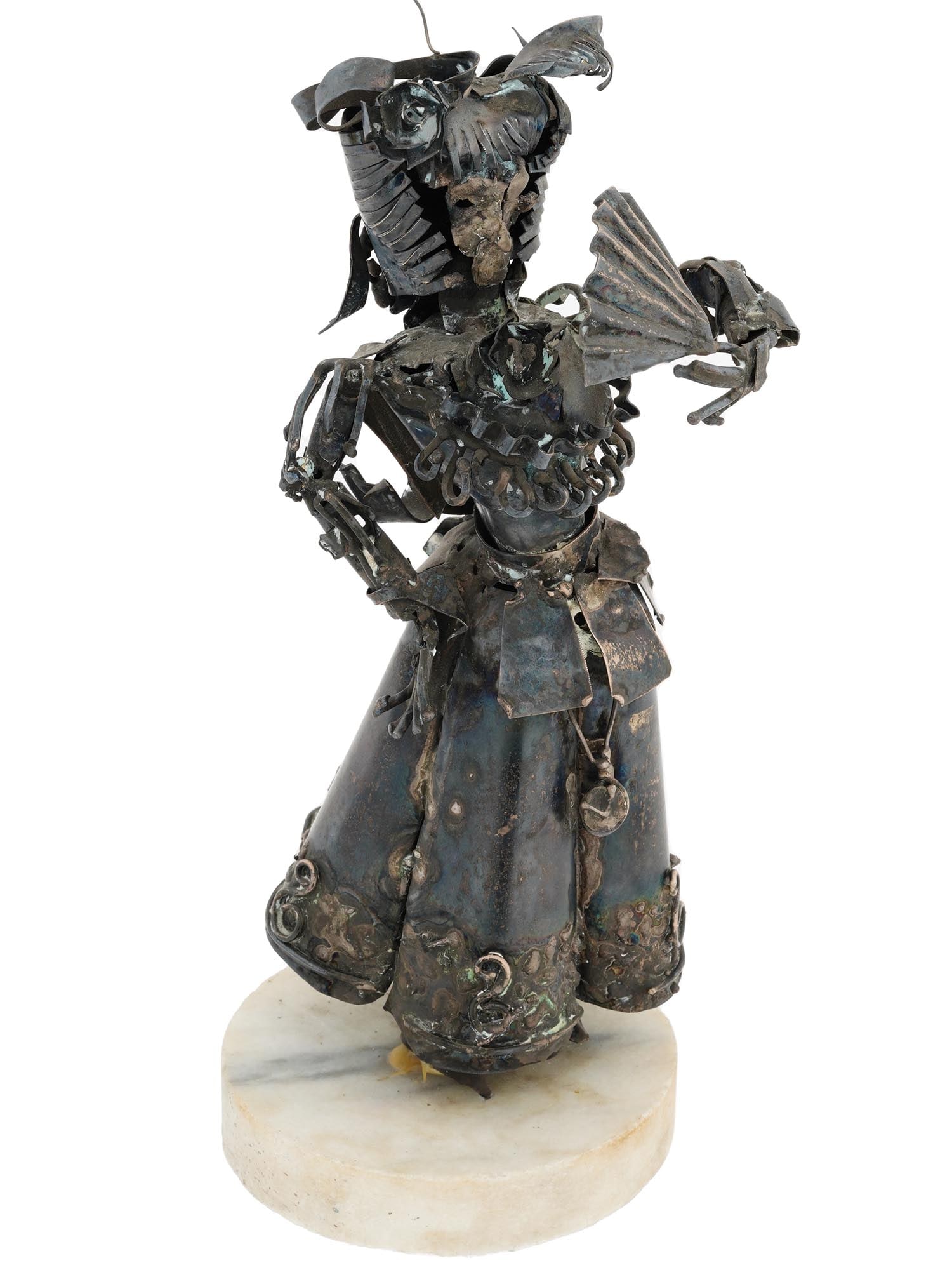 XAVIER GONZALEZ SPANISH MAIDEN SILVER FIGURE 1970S (1 of 6)