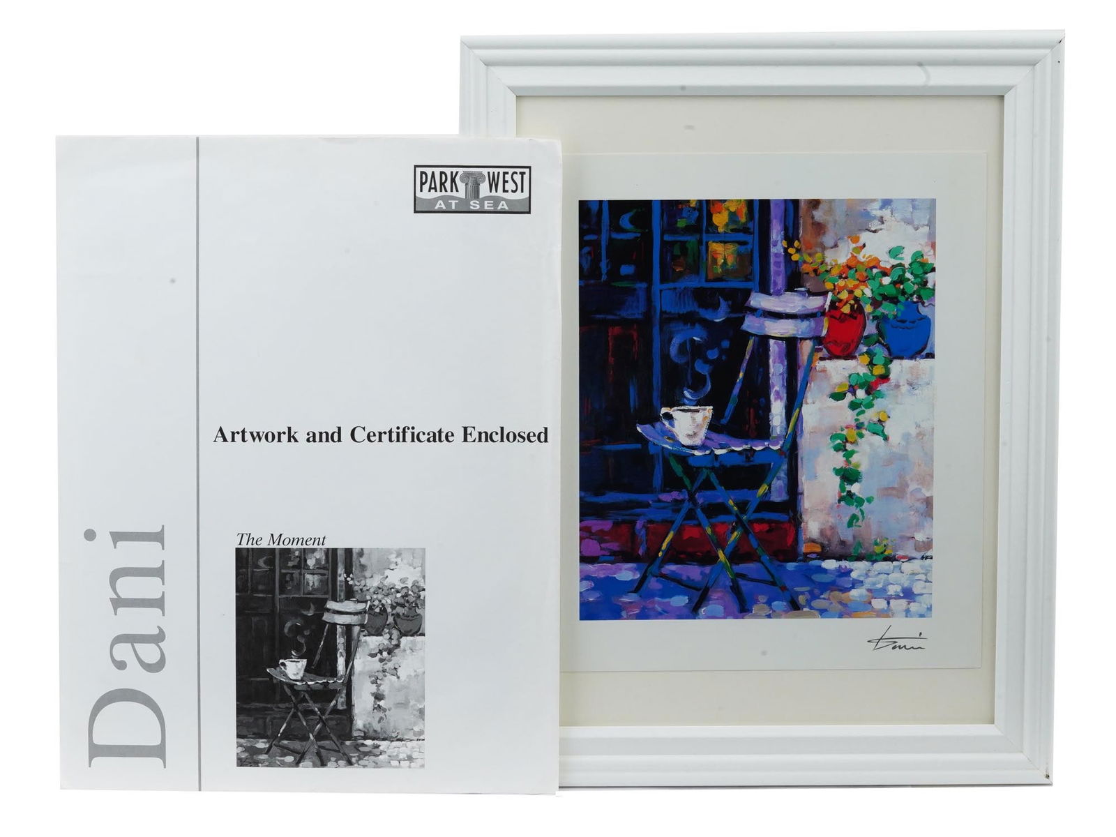 ALBANIAN LITHOGRAPH BY SHKELQIM DANI W CERTIFICATE (1 of 9)