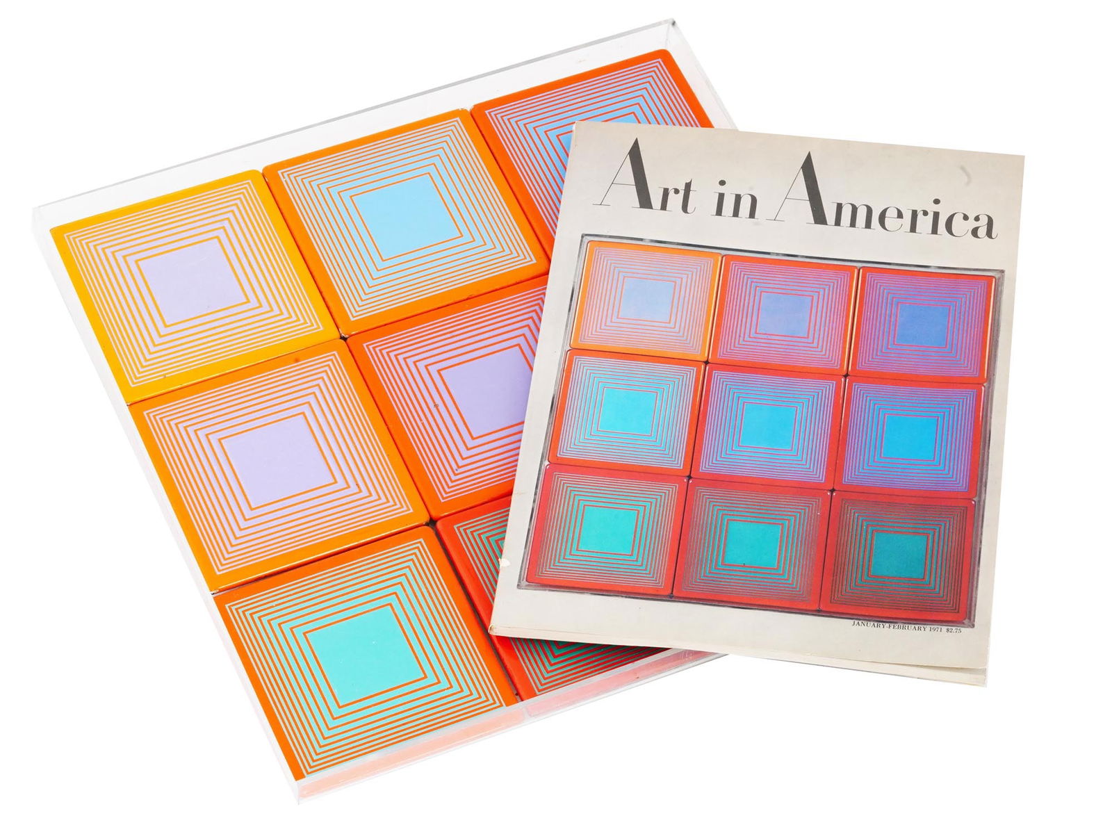 US ARTWORK BY RICHARD ANUSZKIEWICZ W ART MAGAZINE (1 of 11)