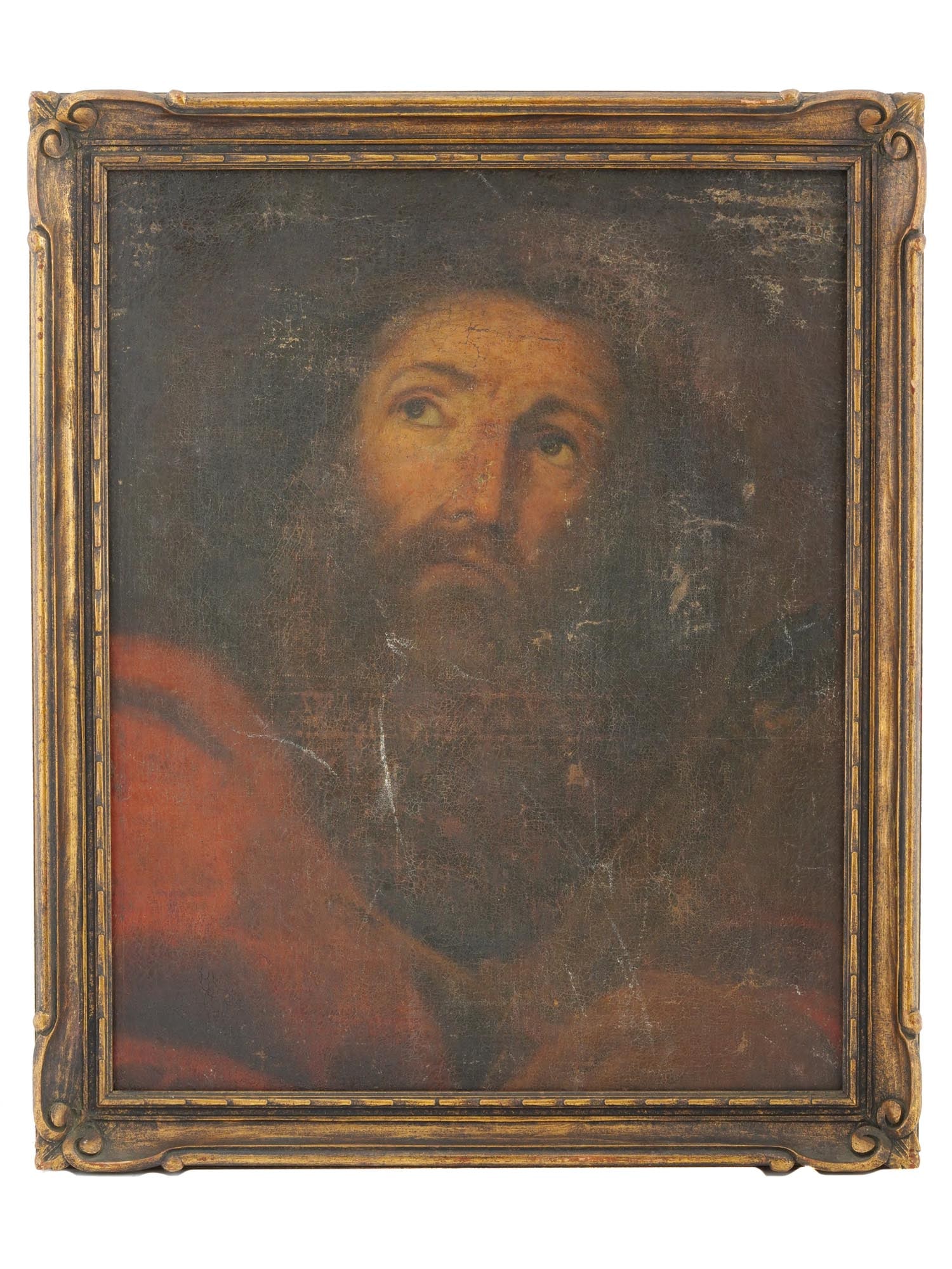 ATTRIBUTED TO PETER PAUL RUBENS APOSTLE OIL PAINTING (1 of 7)