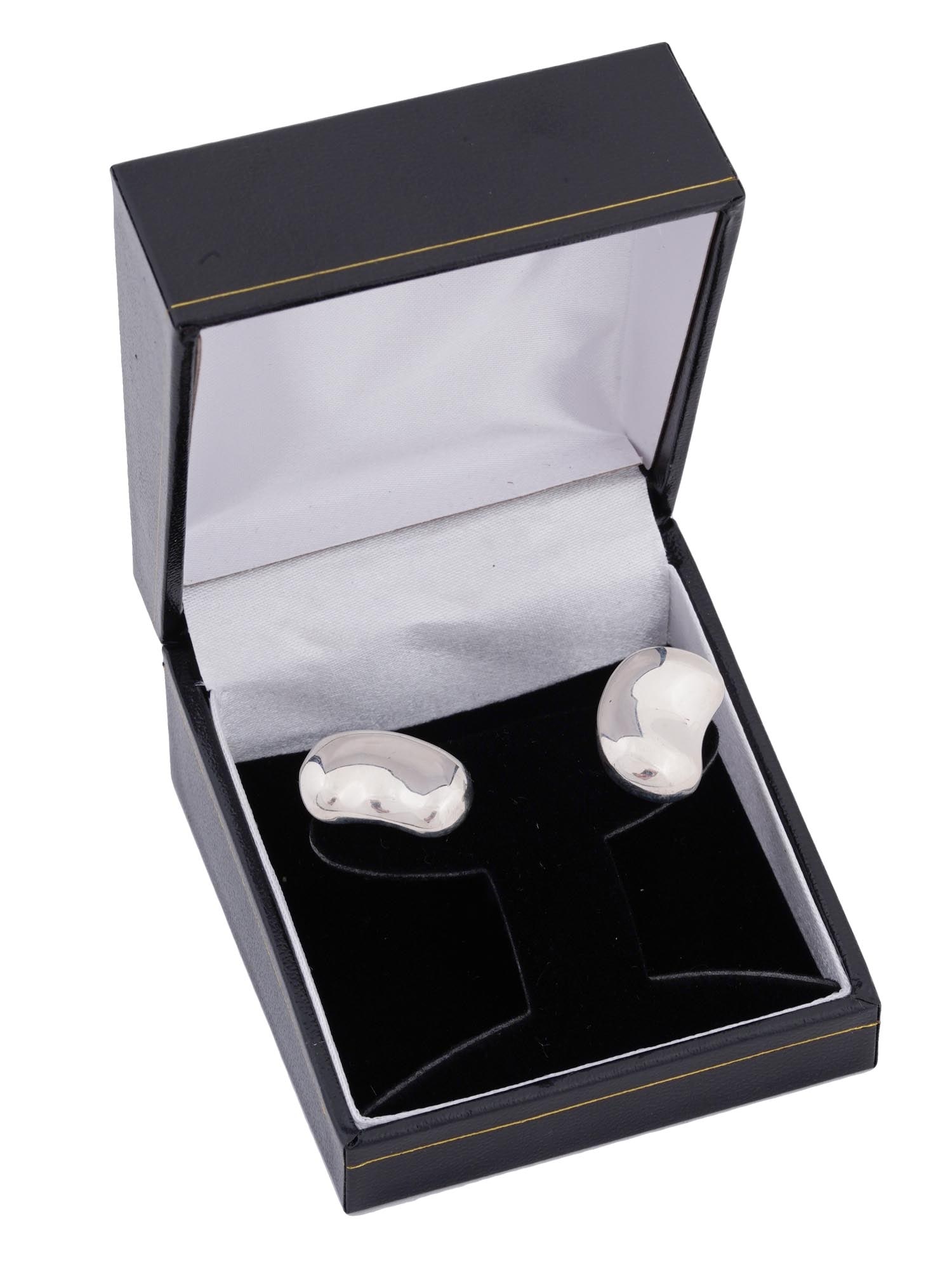 ELSA PERETTI FOR TIFFANY STERLING SILVER BEAN EARRINGS (1 of 6)