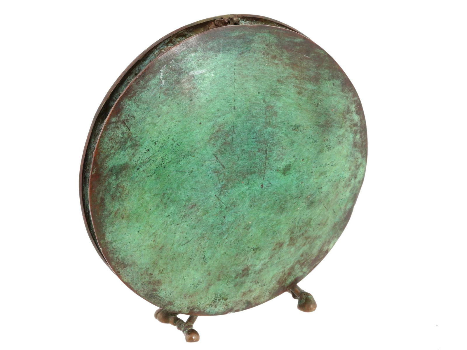 HARRY BERTOIA MODERN METAL GONG VASE SCULPTURE (1 of 6)