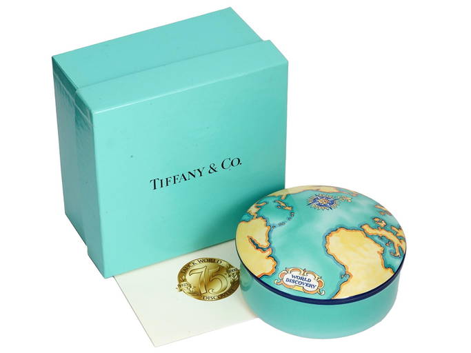 Discovery Trinket Box Tauck World Discovery By Tiffany Co TIFFANY