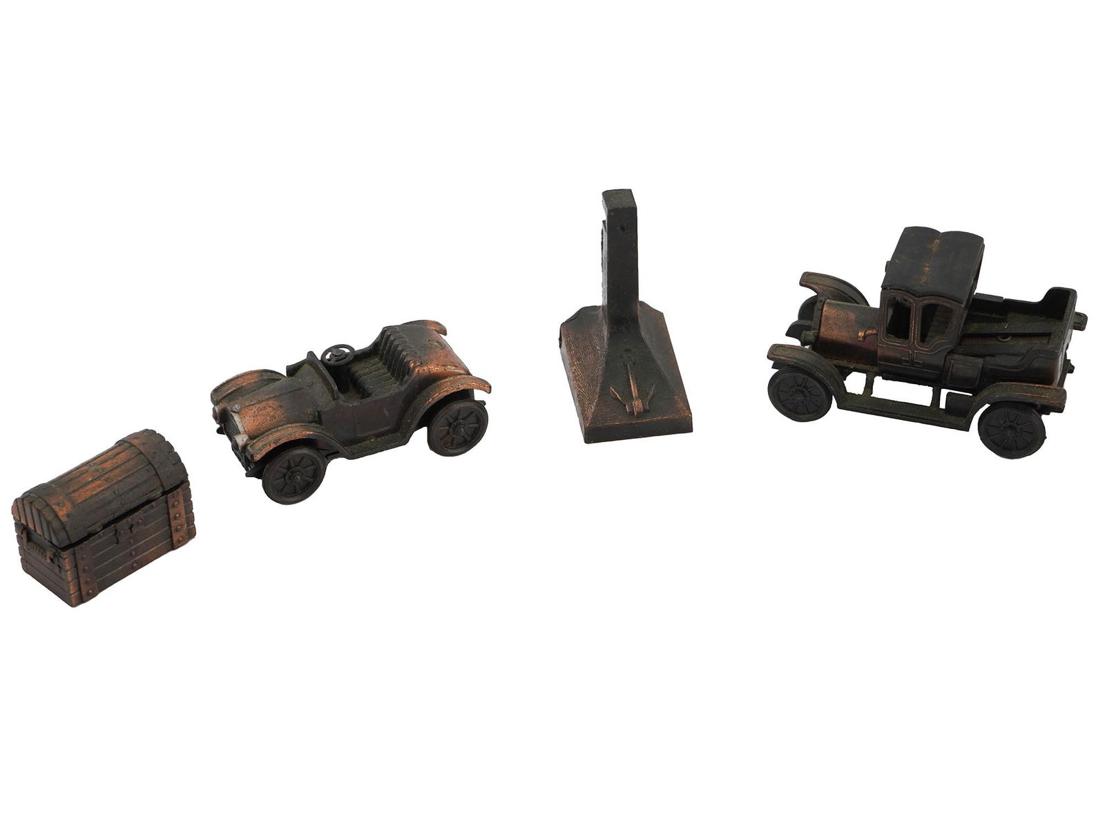 VINTAGE HONG KONG DIE CAST METAL PENCIL SHARPENERS (1 of 10)