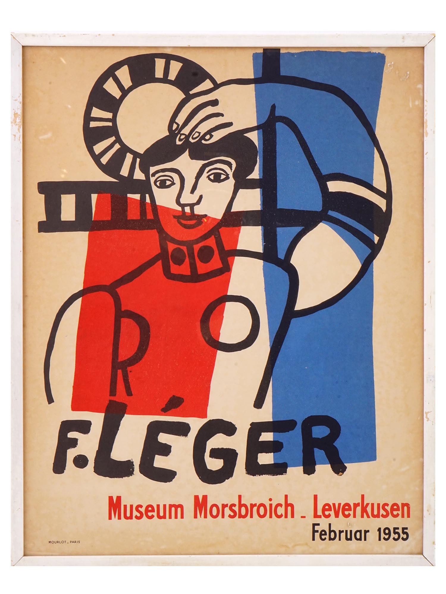 MID CEN FRENCH LITHOGRAPH POSTER AFTER FERNAND LEGER (1 of 6)