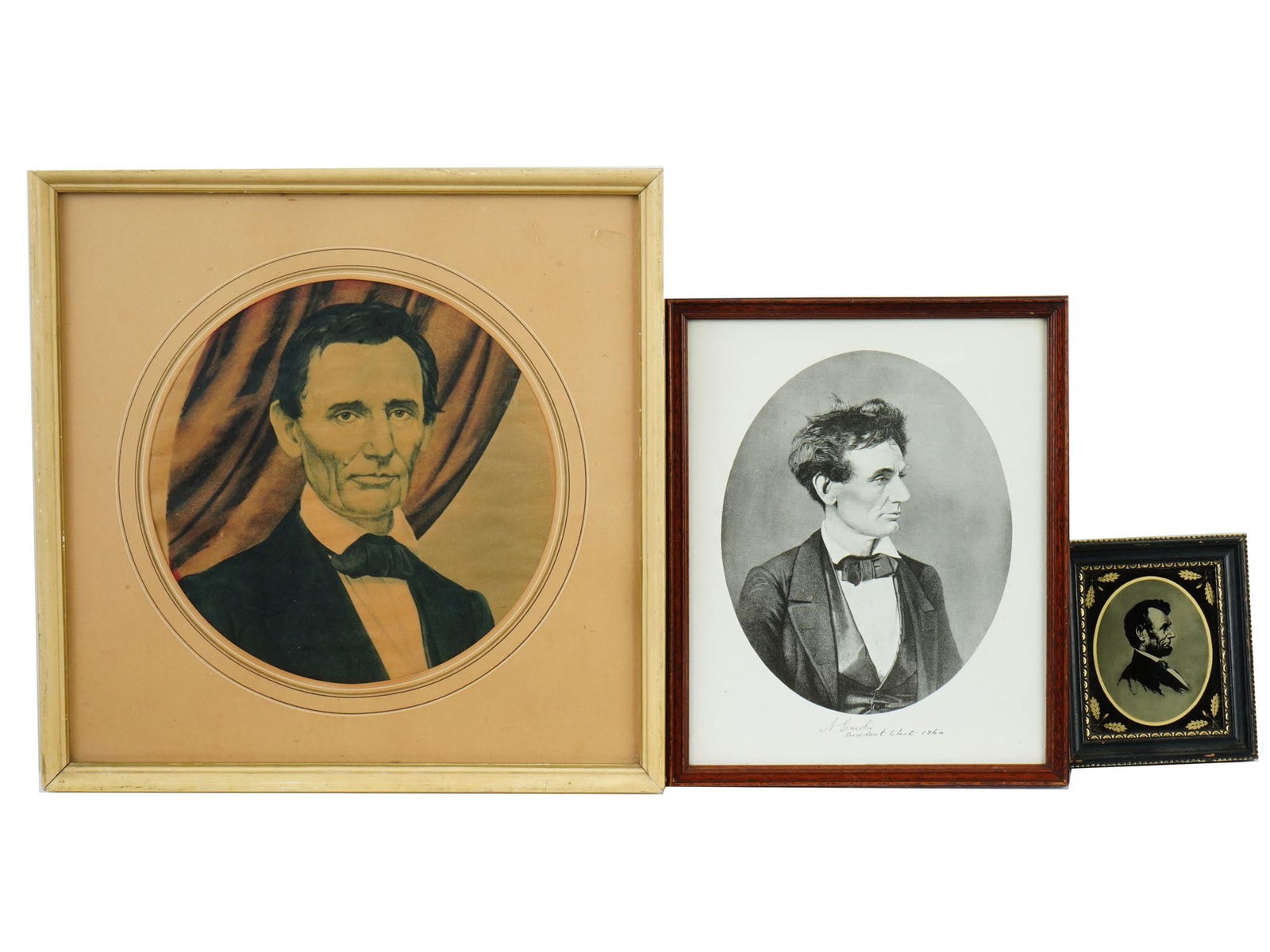 ANTIQUE 19TH C PRINTS OF PRESIDENT ABRAHAM LINCOLN (1 of 6)