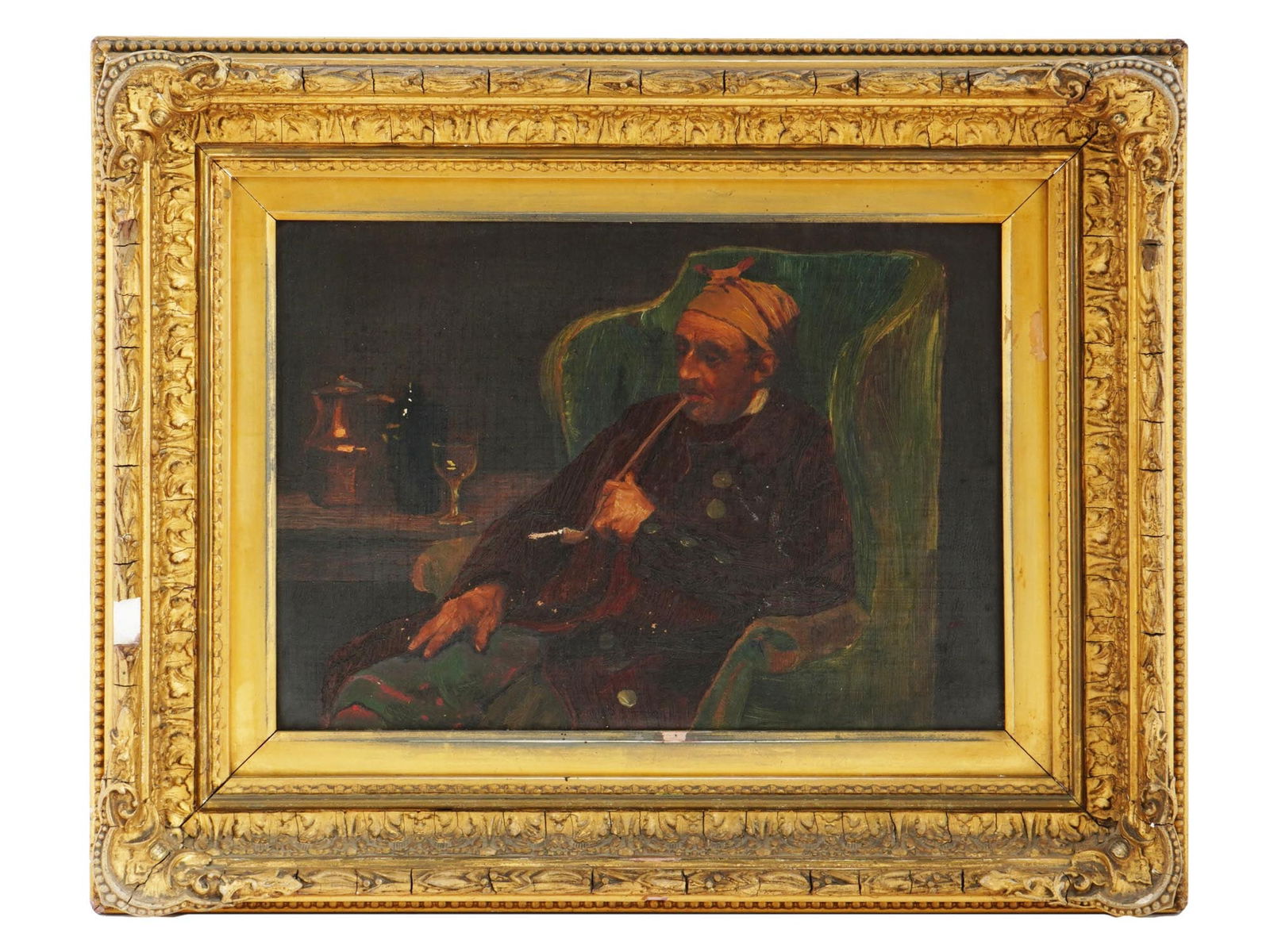 ANTIQUE 18TH C SPANISH SCHOOL OIL PAINTING (1 of 7)