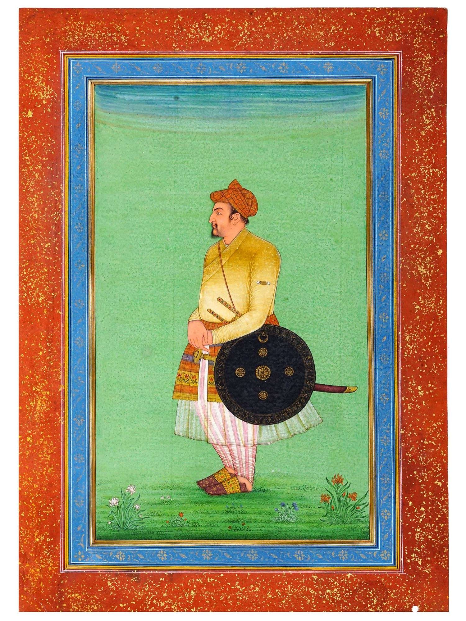 MINI INDO PERSIAN PAINTING IN MANNER OF OLD MASTERS (1 of 9)