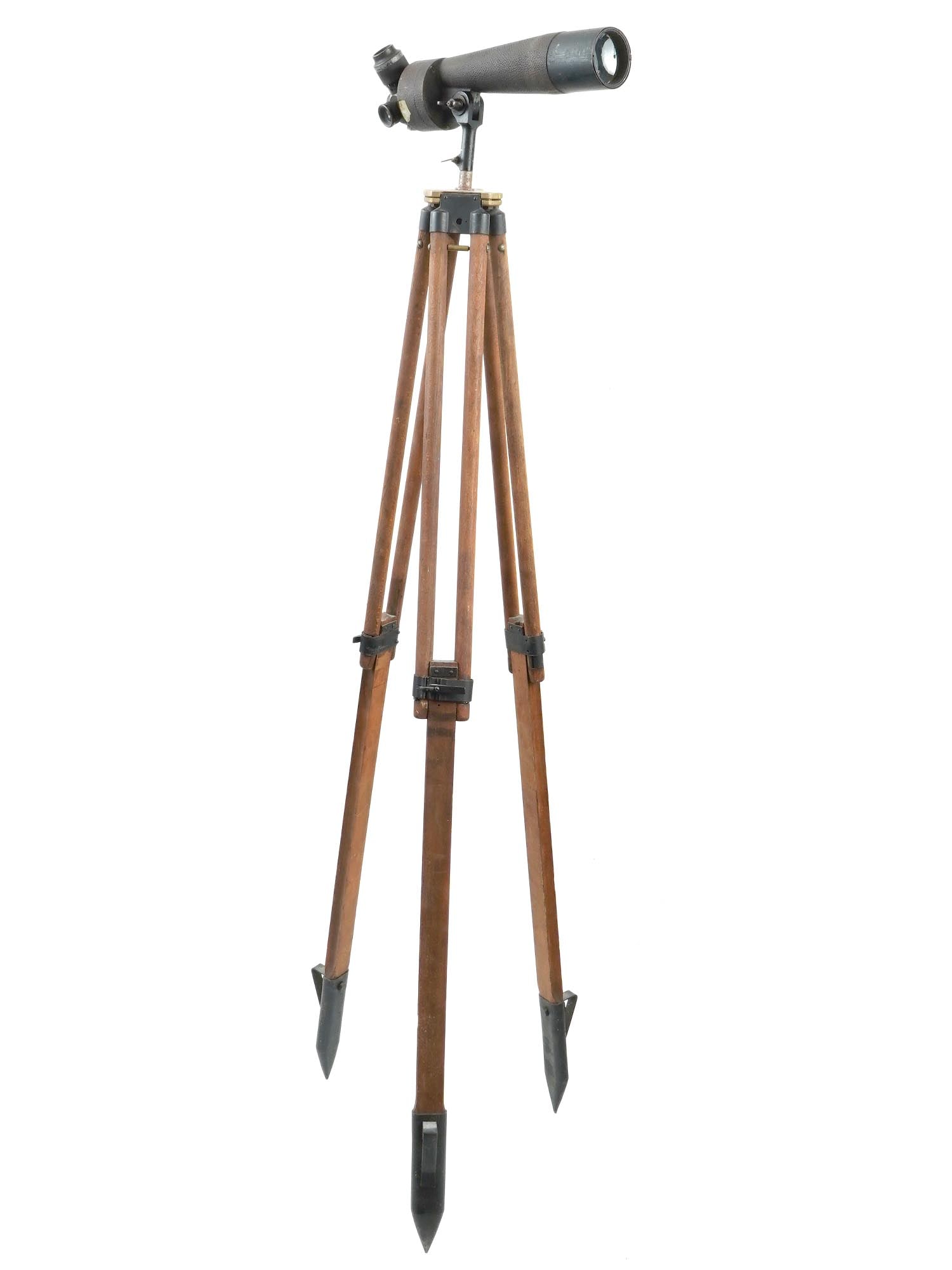 WWI GERMAN CARL ZEISS STARMOR TELESCOPE WITH STAND (1 of 9)