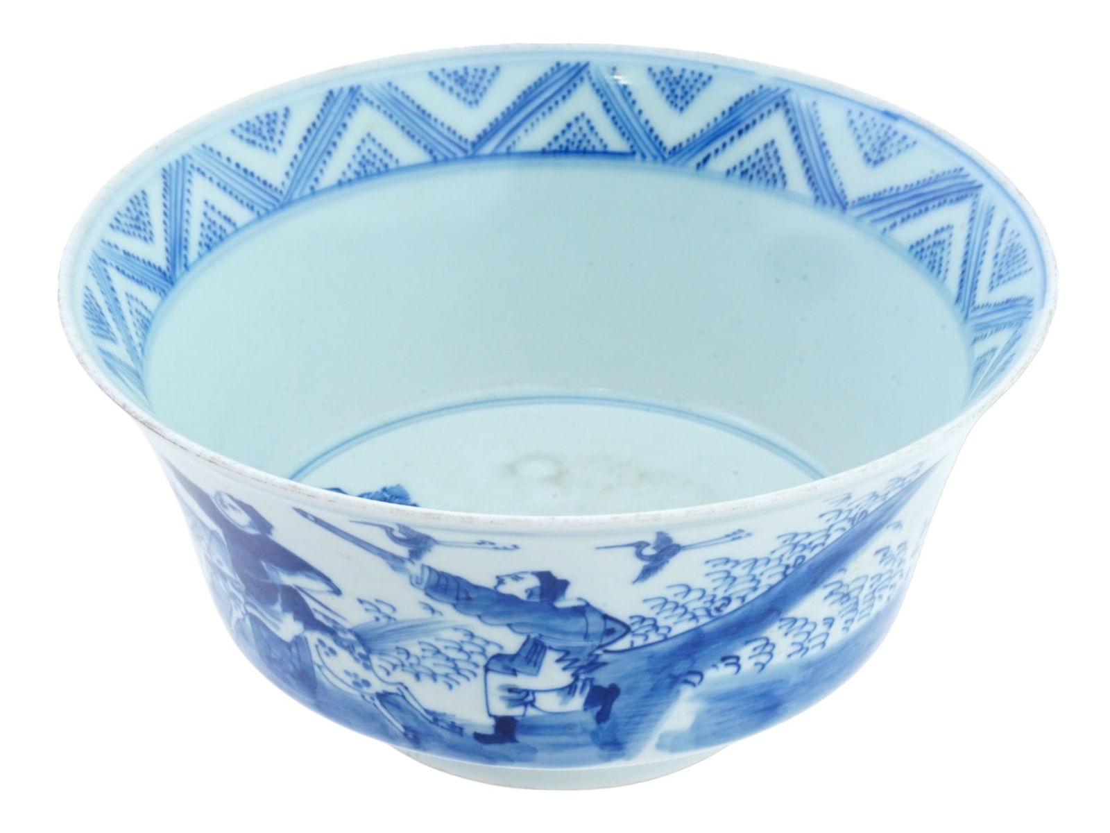 Antique Chinese Qing Dynasty Porcelain Painted Bowl Auction