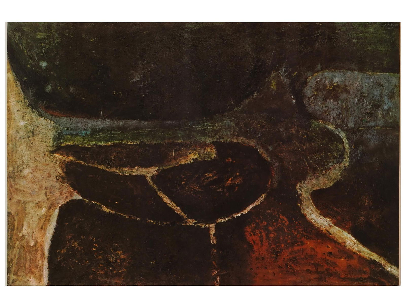 MEXICAN PRINT BY RUFINO TAMAYO W CERTIFICATE (1 of 6)