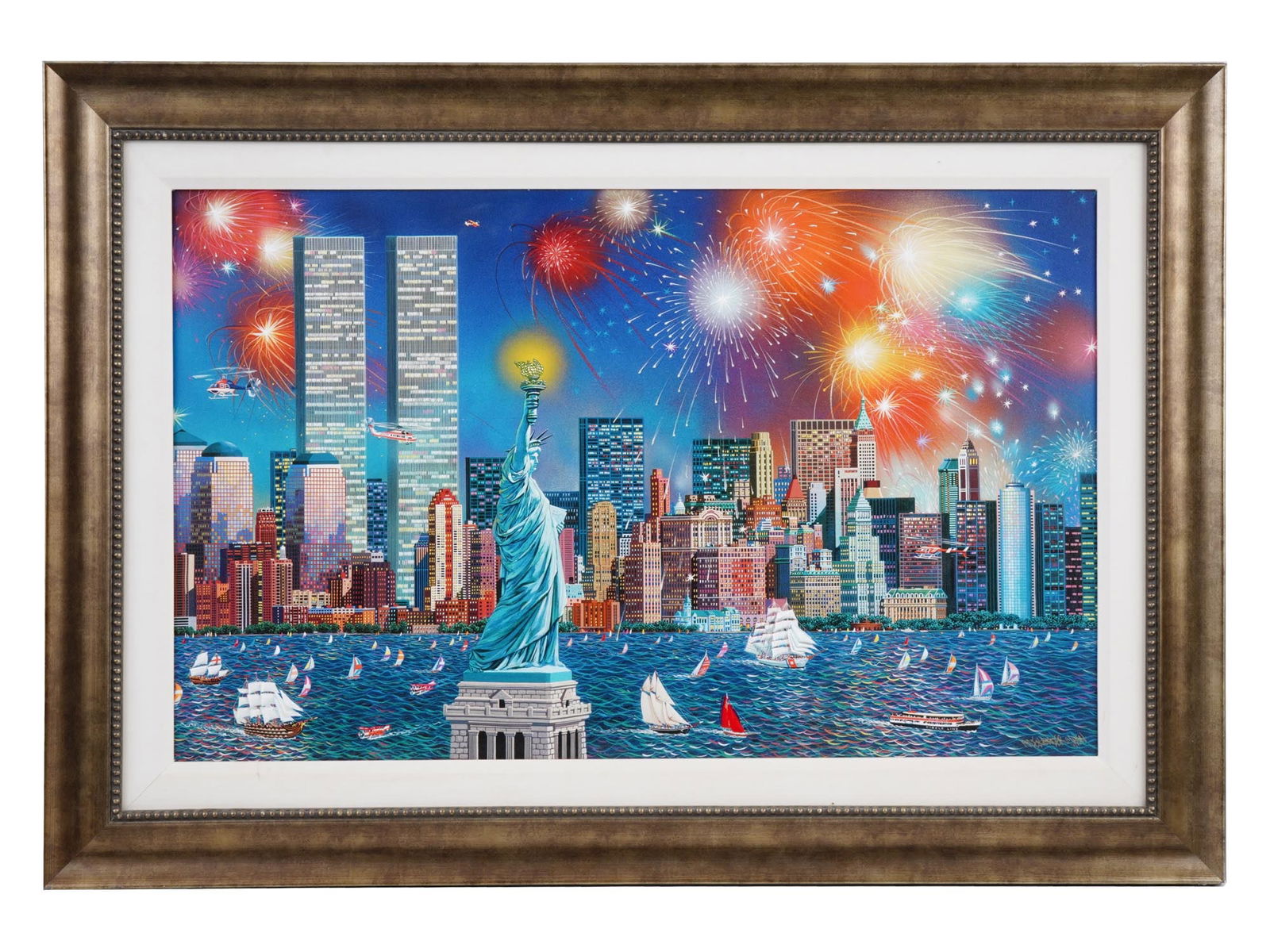 AMERICAN NEW YORK GICLEE PRINT BY ALEXANDER CHEN (1 of 6)
